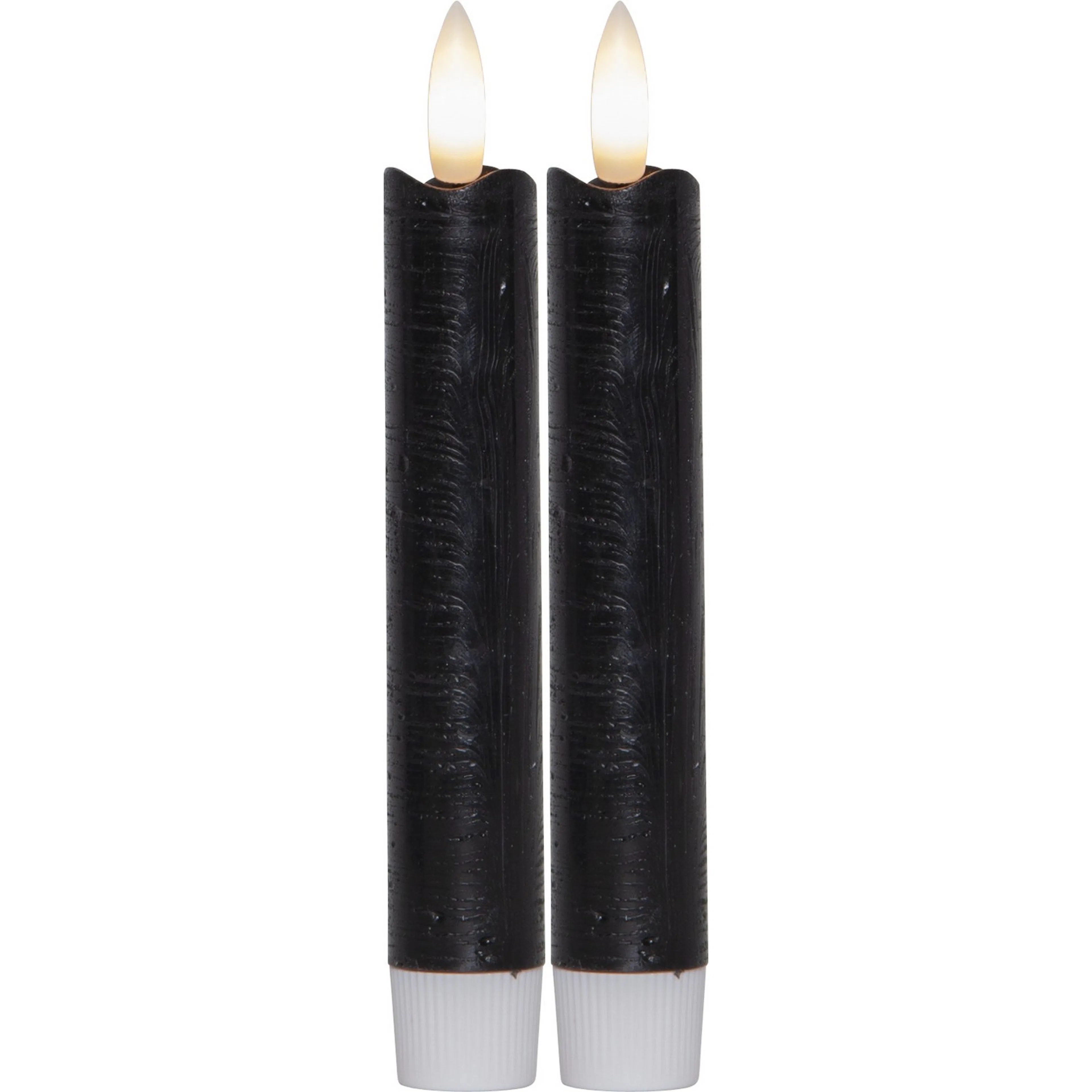 Antikklys Star Trading Flamme 2-pakke Sort 150 mm
