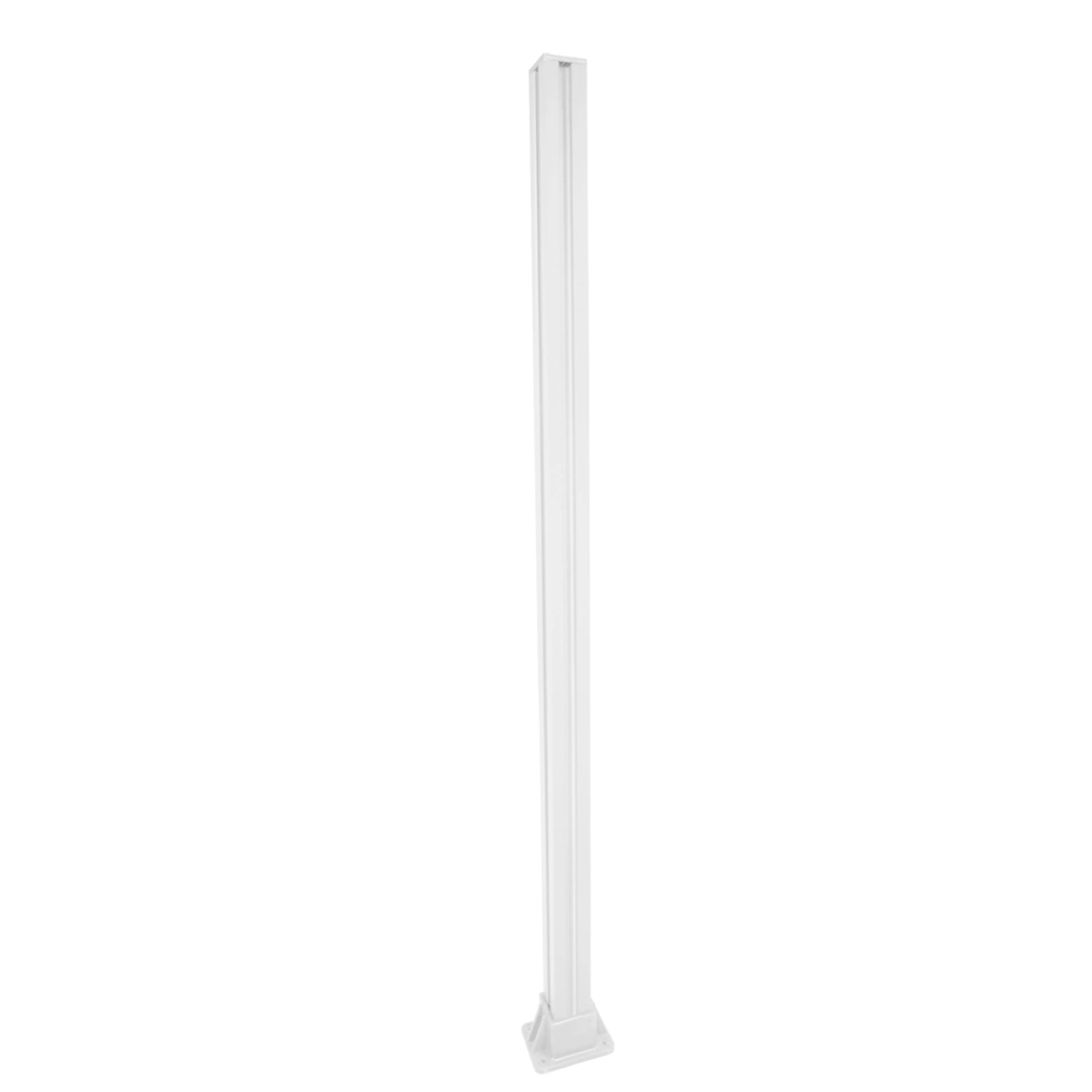 Stolpe Jabo til Designlevegg 68x68x1700 mm inklusive Fot/Lokk