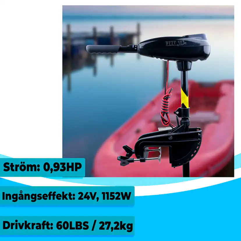 Elektrisk Båtmotor Deep Sea 60LBS