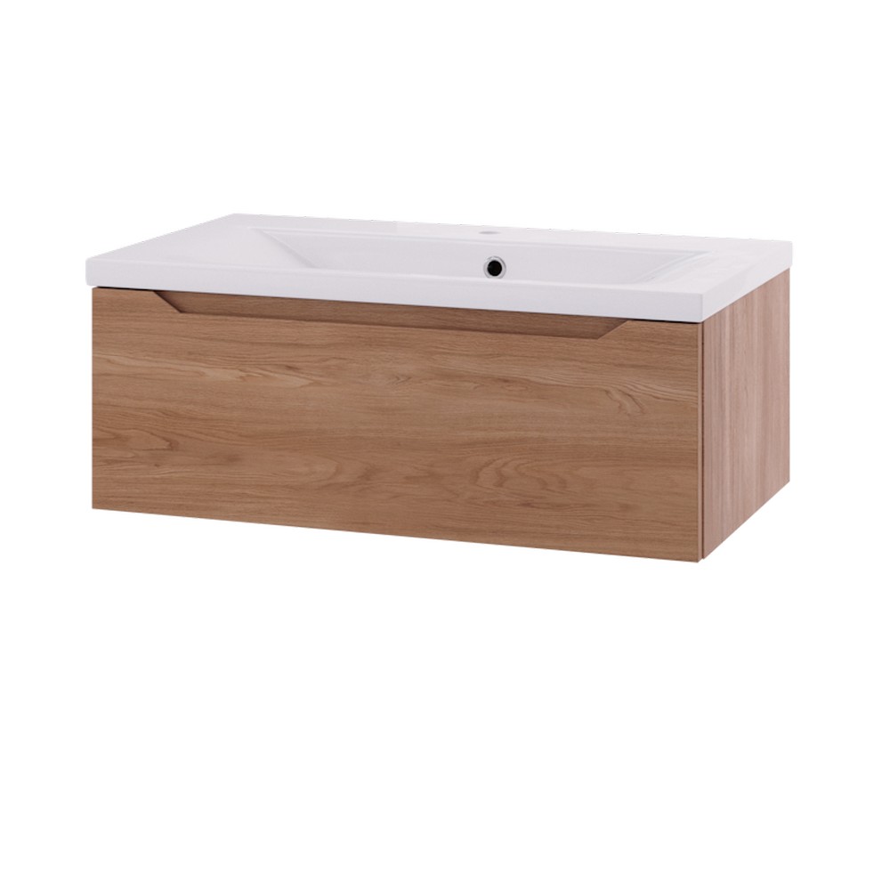 Servantskap Linn Bad Emma 80 cm 1 Skuff