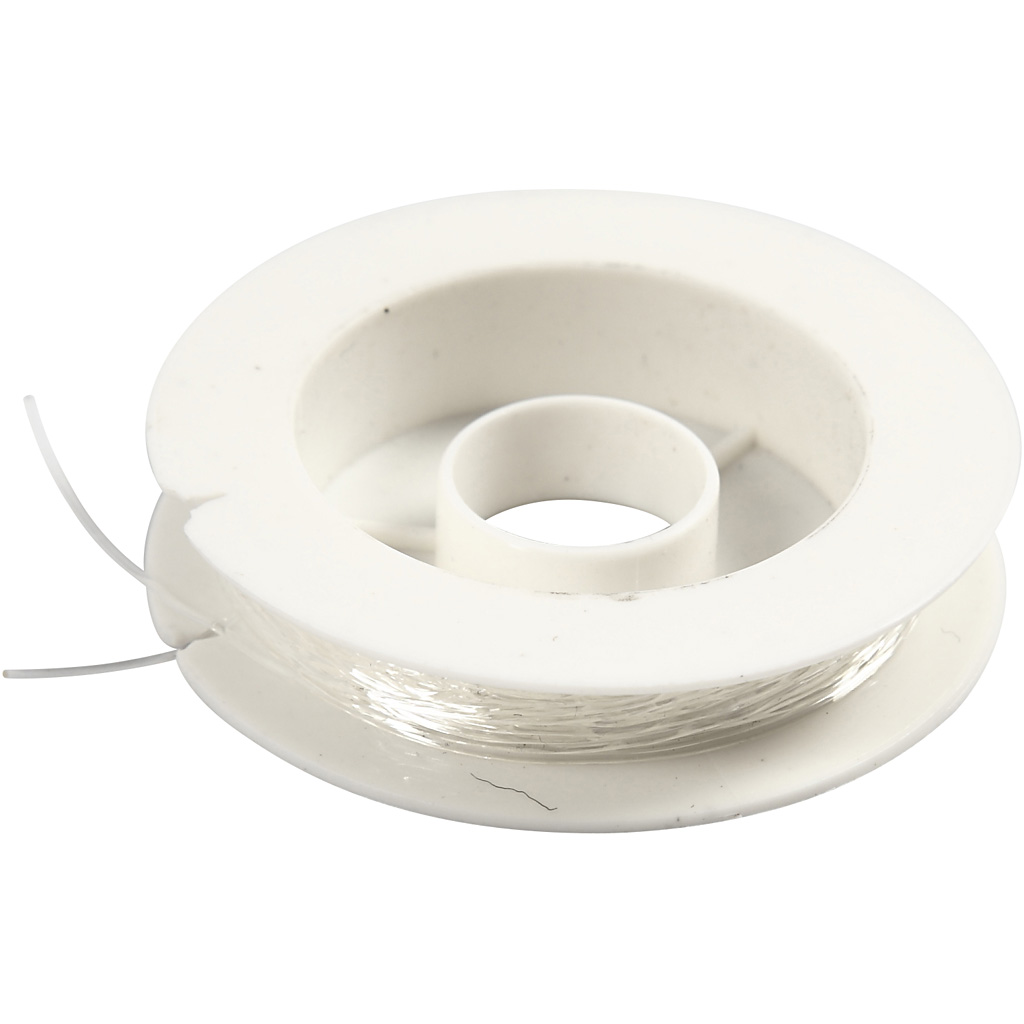 Smykketråd Creativ Company Elastisk 0,5 mm