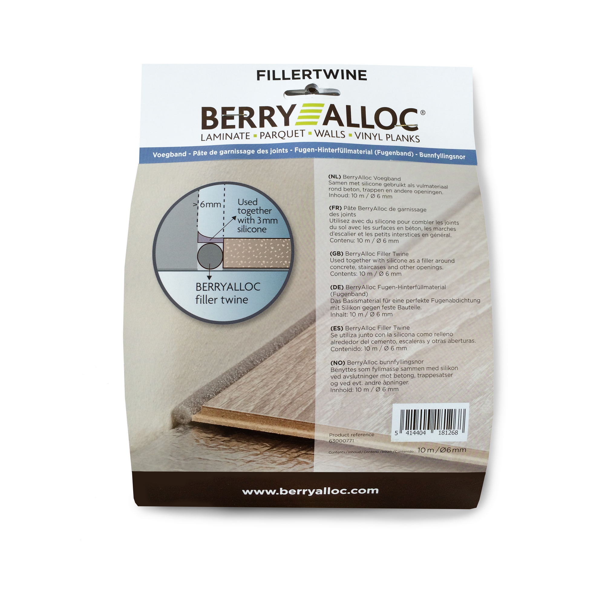 Filler BerryAlloc Twine 6mmX10m