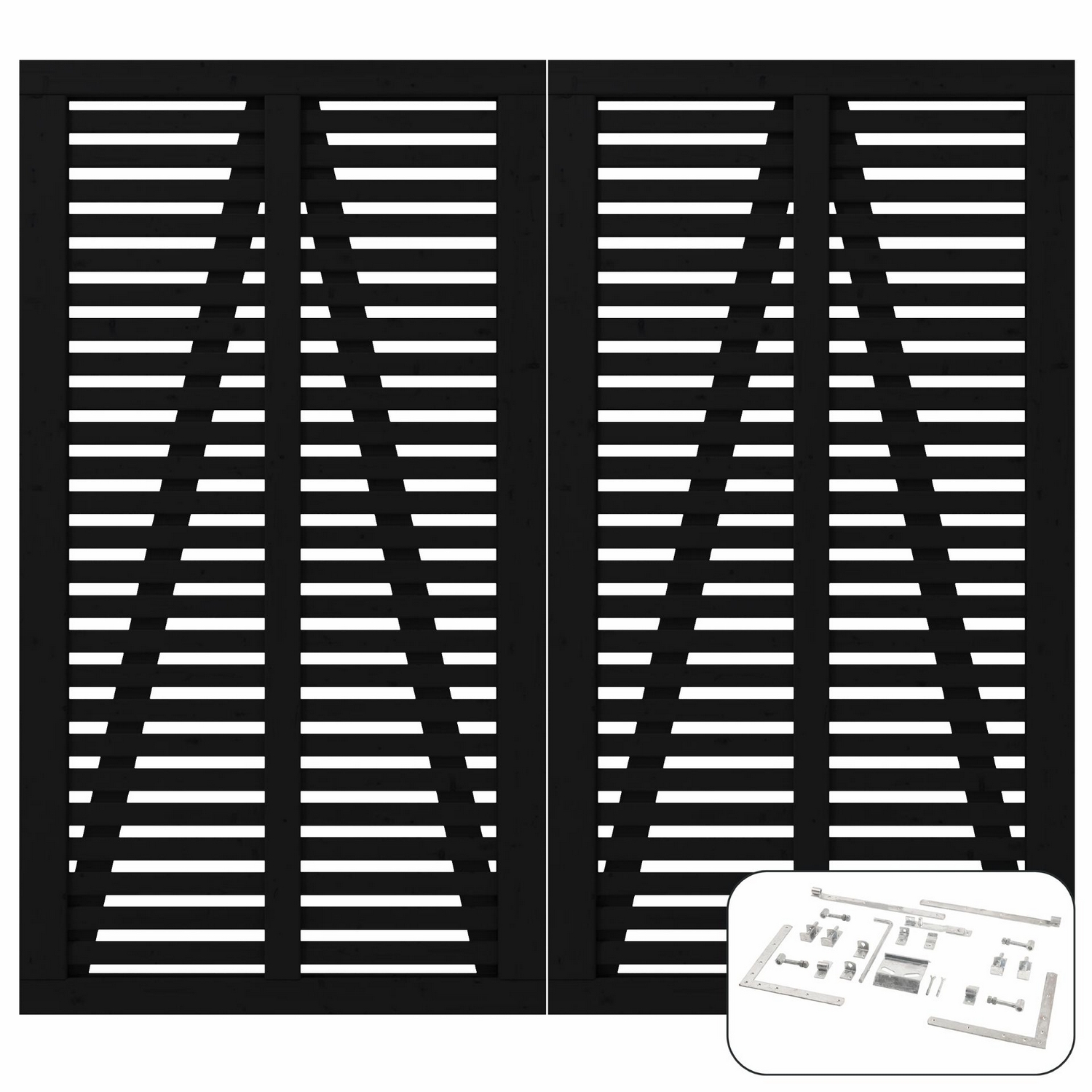 Port PLUS Harmoni Dobbel med Beslag