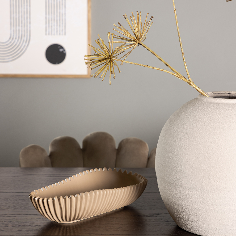 Spisegruppe Venture Home Ystad med 6 stk Limhamn Light Stoler