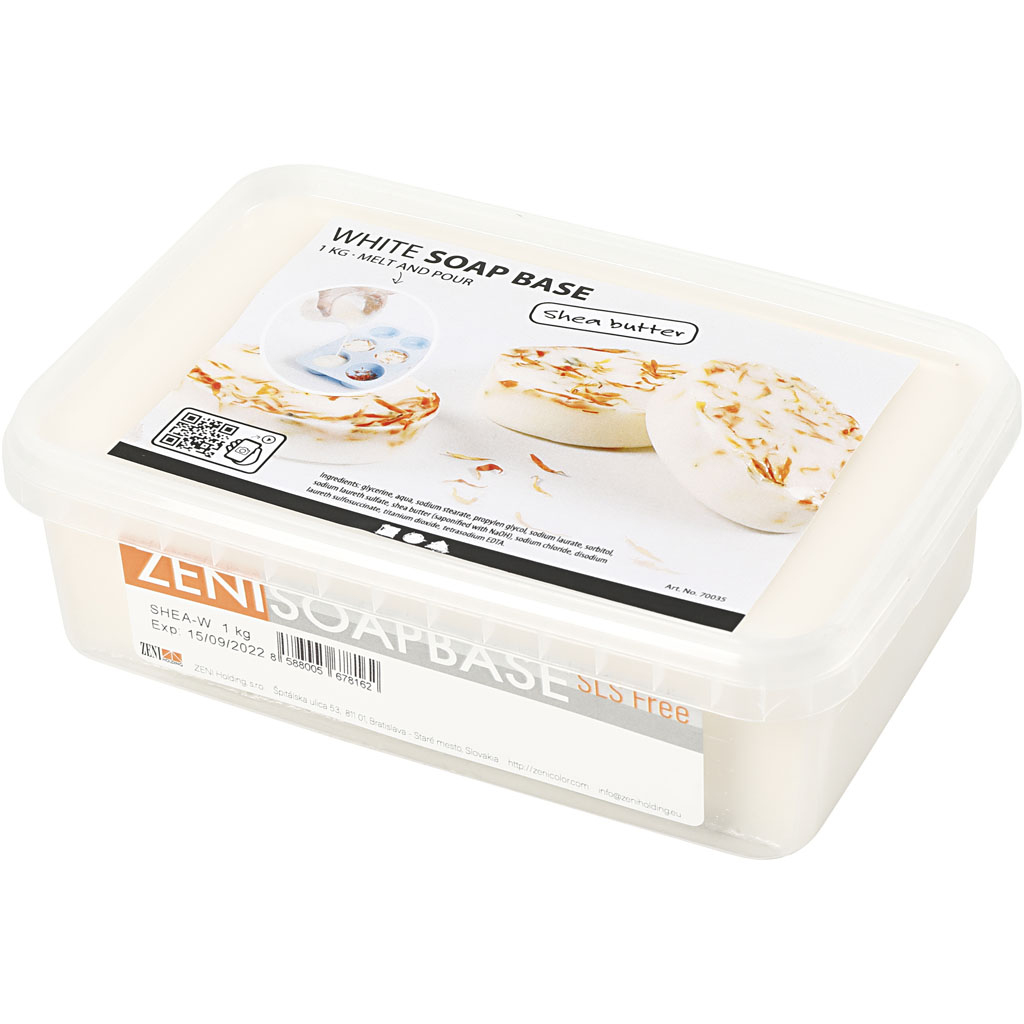 Såpemasse Creativ Company med Shea Vit 1 kg