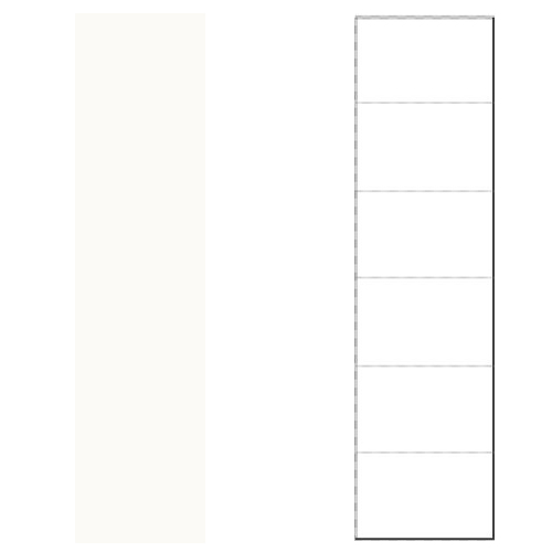 Baderomspanel Fibo 3091 M6040 Denver White