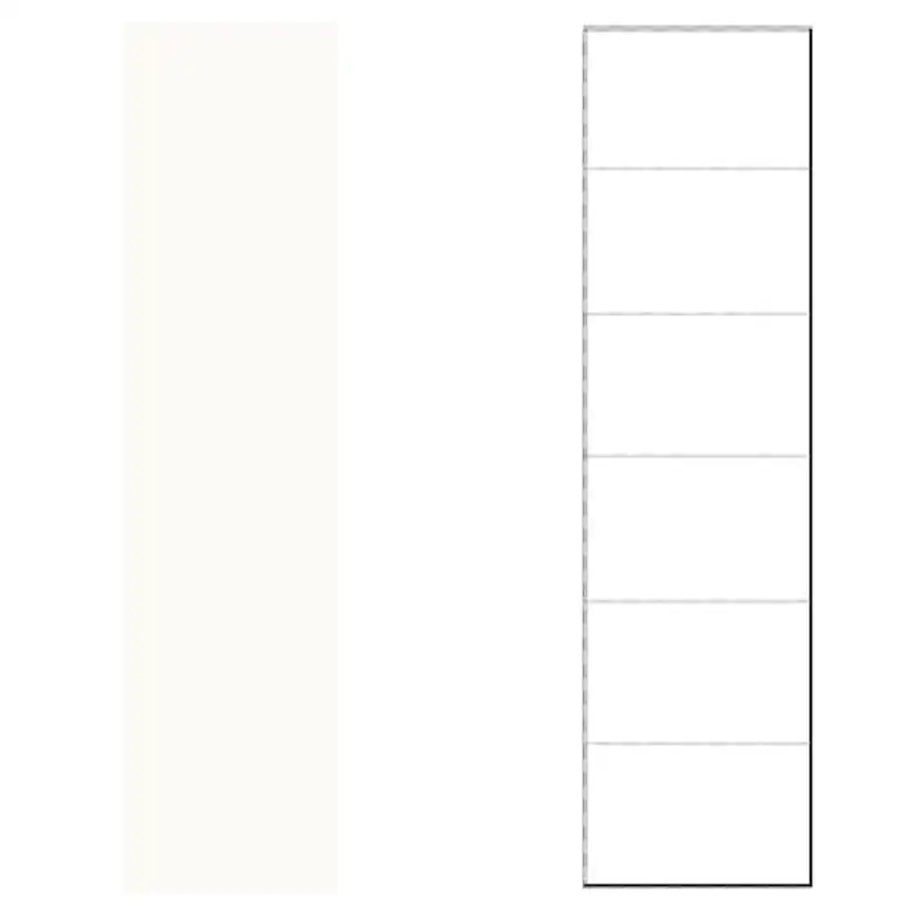 Baderomspanel Fibo 3091 M6040 Denver White