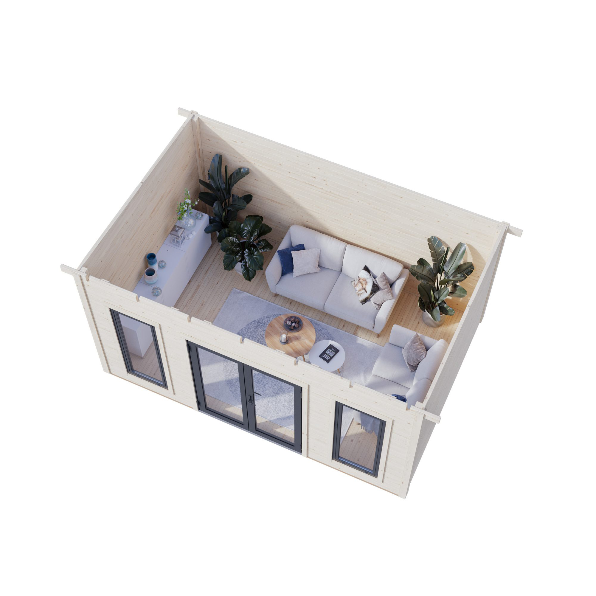 Hagestue Palmako Aurelia 13,4 m² (inv. 12,7 m²)