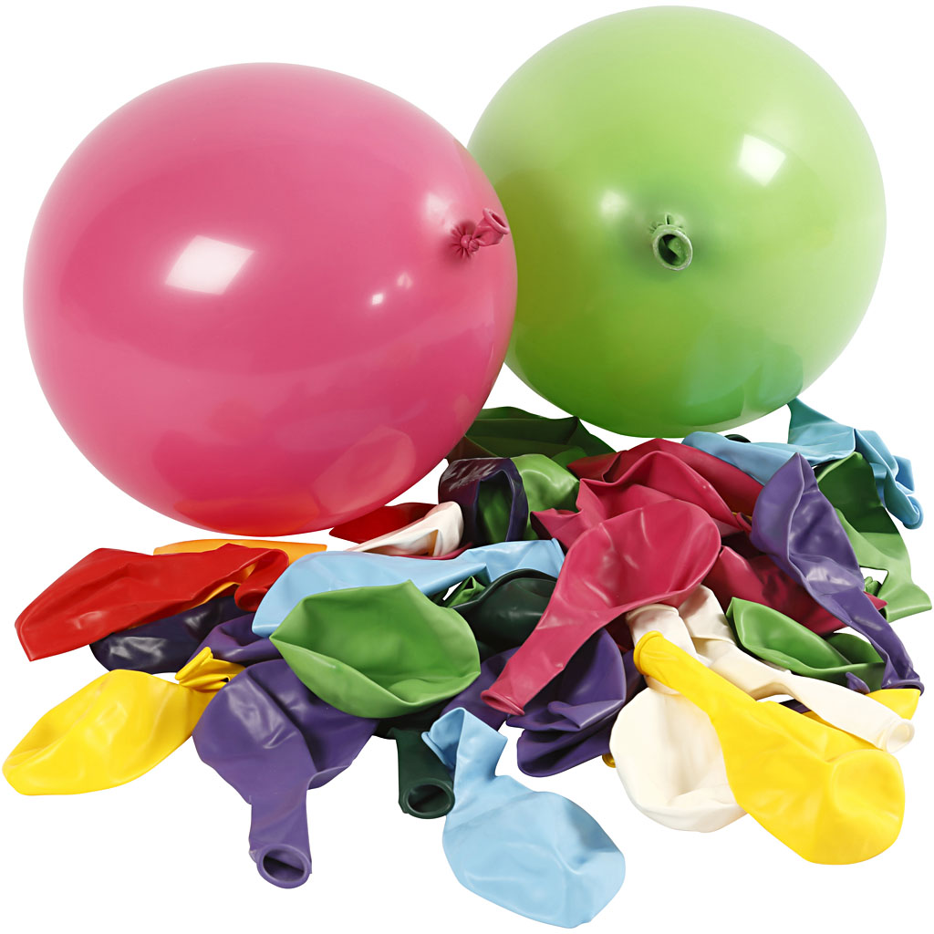 Ballonger Creativ Company Runde 23 cm 100 stk/1 Pk