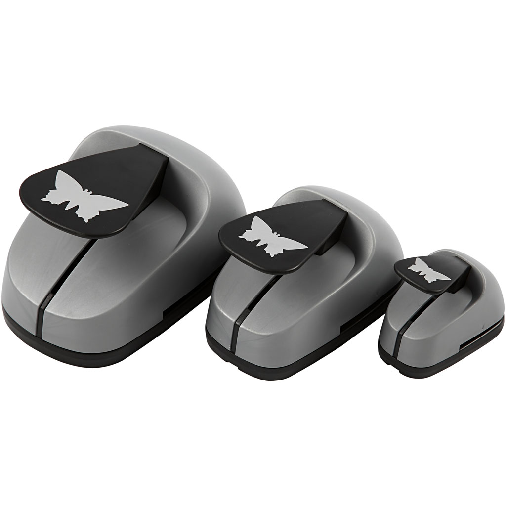 Stansejernsett Creativ Company Lag på Lag Sommerfulgl 3-Pk