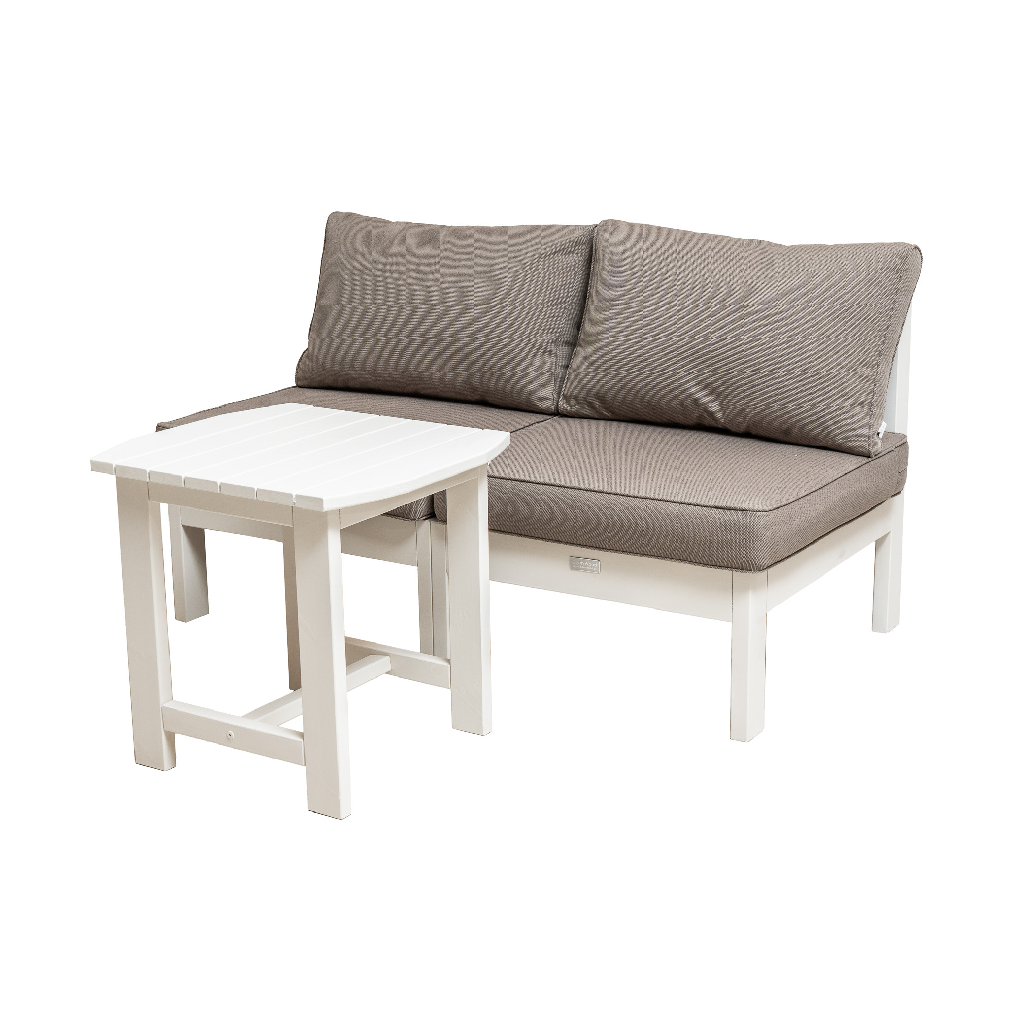 Hagestol Eden Wood Ransvik Modulsofa med Puter Greige