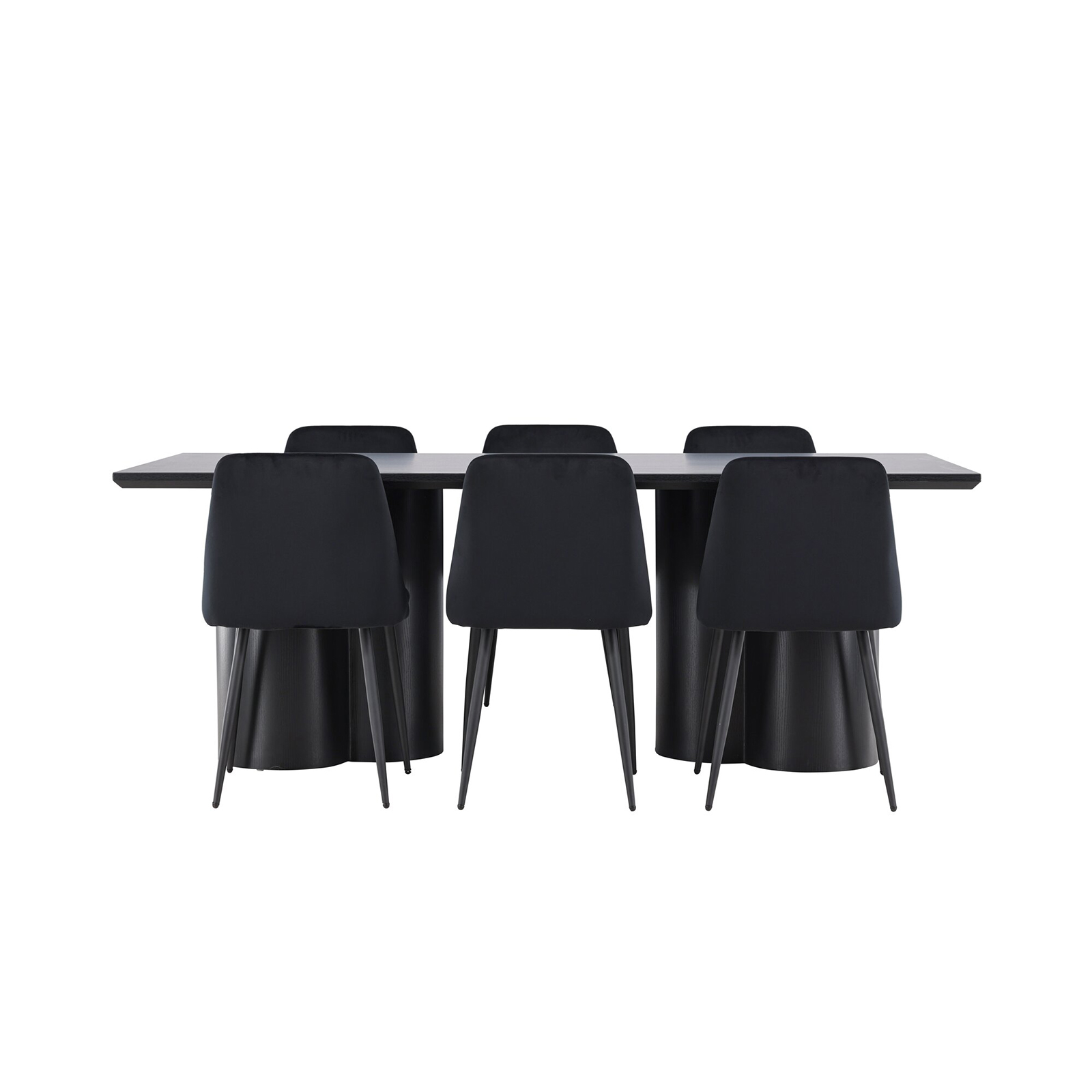 Spisegruppe Venture Home Olivia 210 med 6 stk Night Stoler