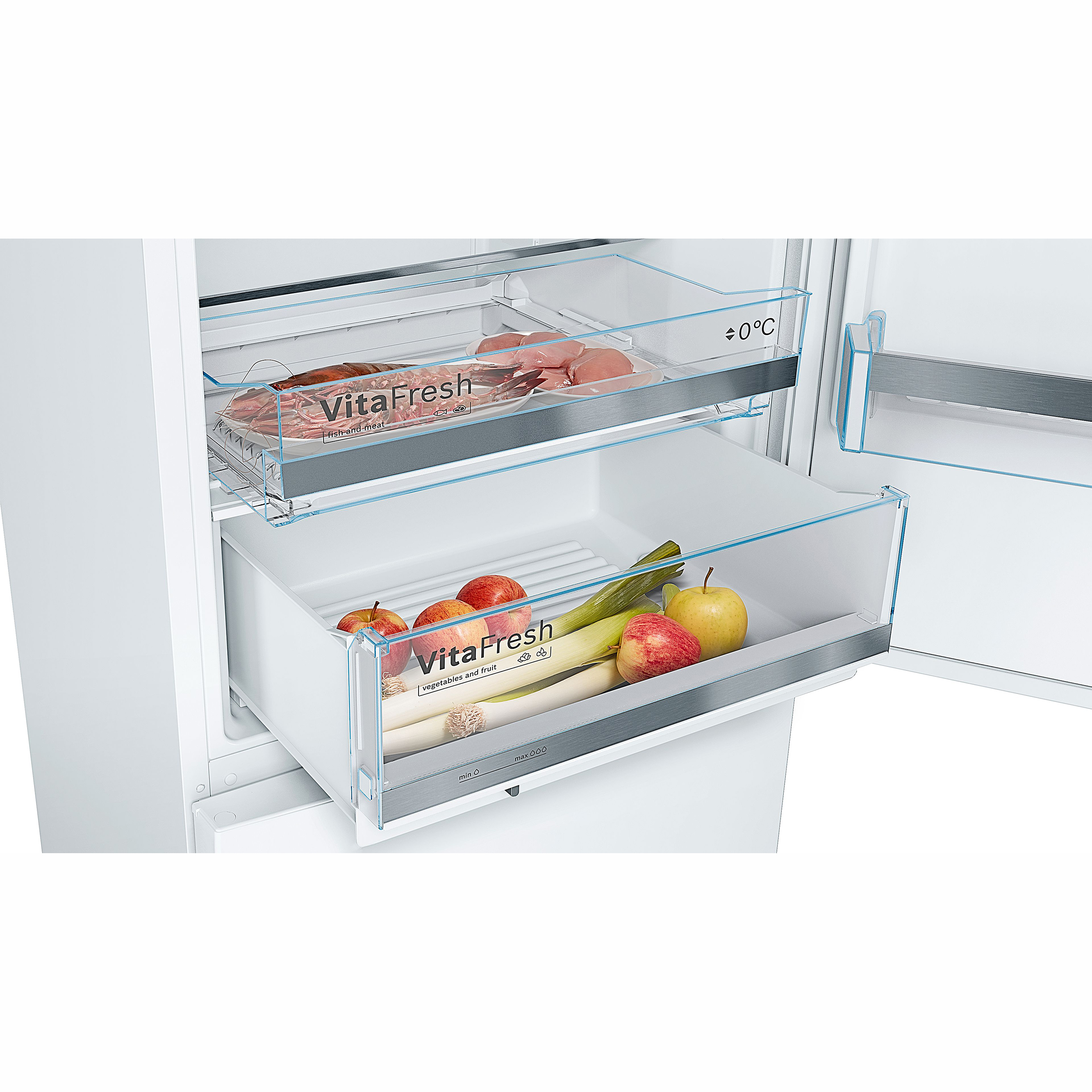 Kjøl/Fryser Bosch Serie 6 KGE49AWCA