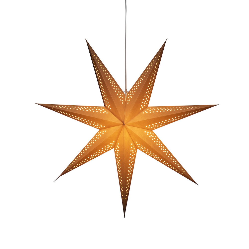Adventsstjerne Gnosjö Konstsmide 78 cm med Ledningsett
