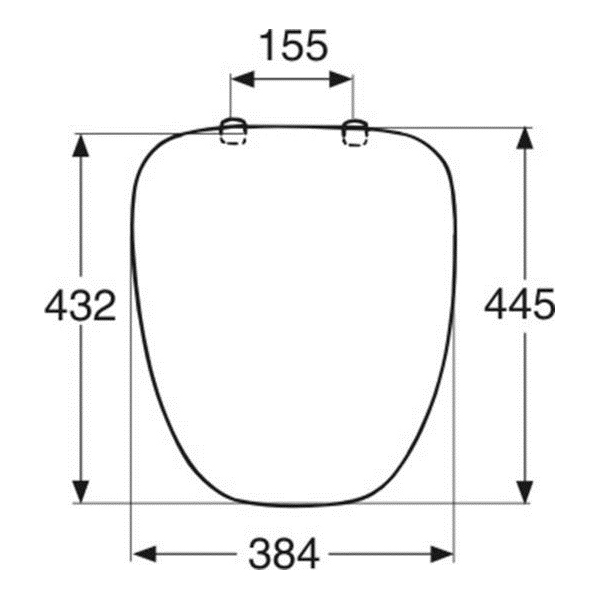Toalettsits IDO Aniara 91280 Mjuksits
