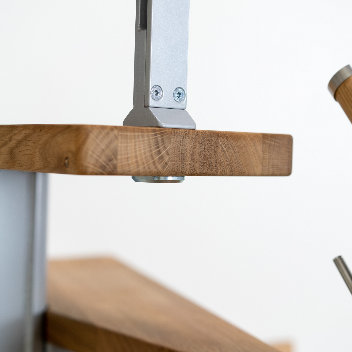 Plassbesparende Trapp Dolle Frankfurt Eik Oljet 1/4-Sving Design