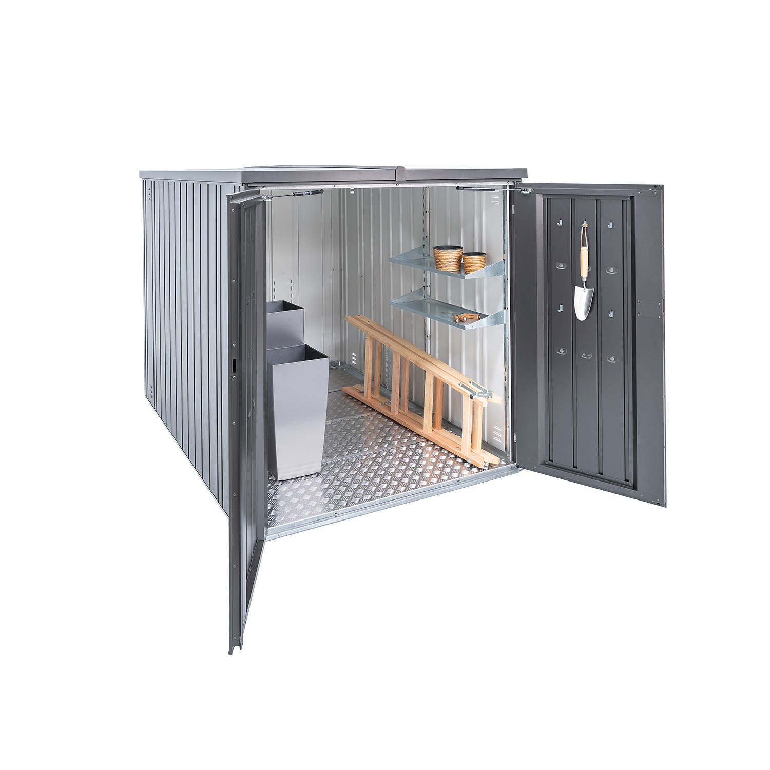 Oppbevaringsbod Biohort MiniGarage L 145x203cm