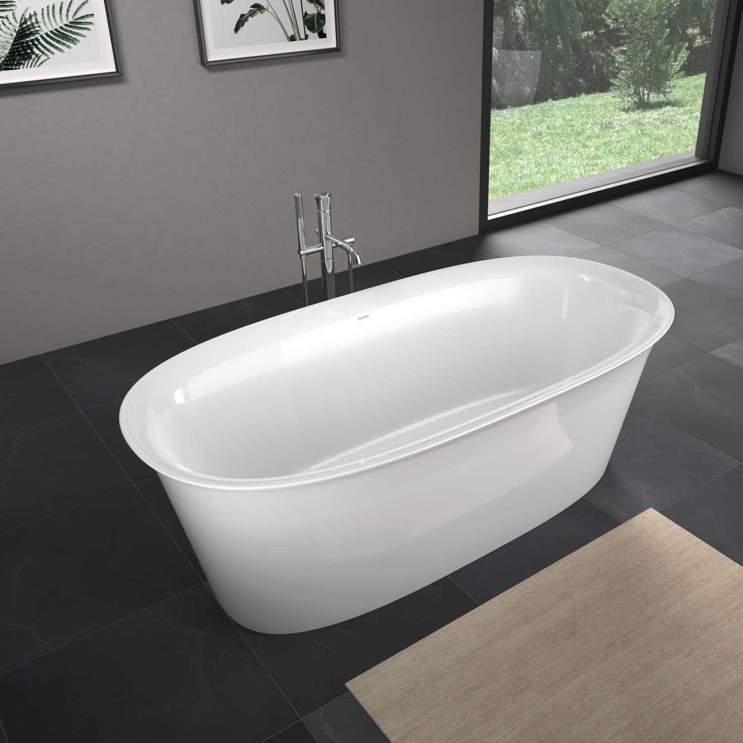 Badkar Duravit White Tulip Vit