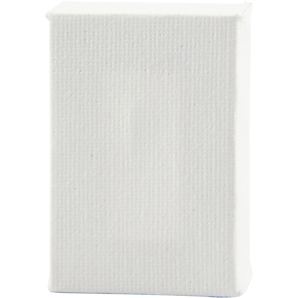 Mikrolerret Creativ Company Str 6x4x1 cm Hvit 2 Stk/1 Pk