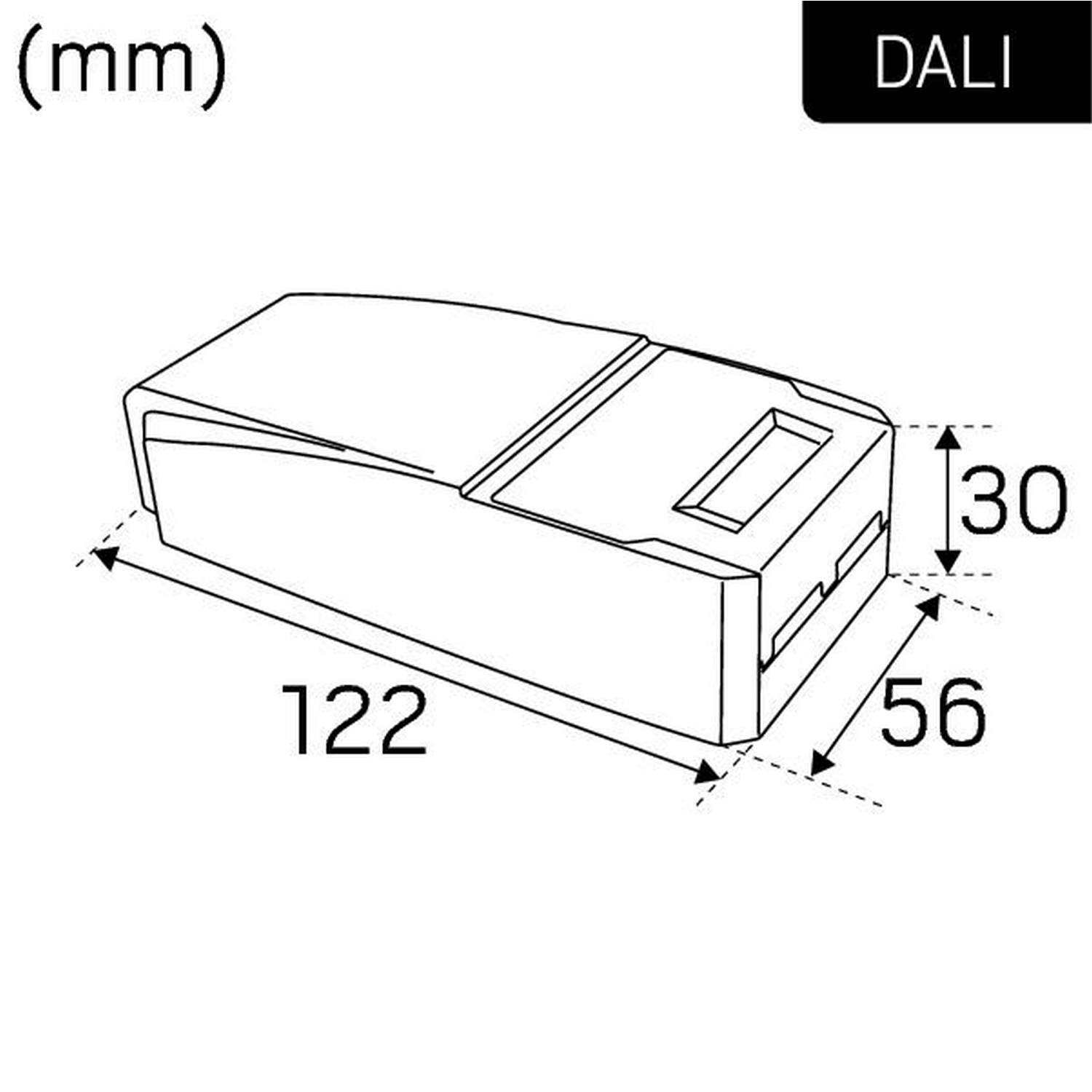 Solo Mini G2 Svart 3000K DALI Svart, DALI