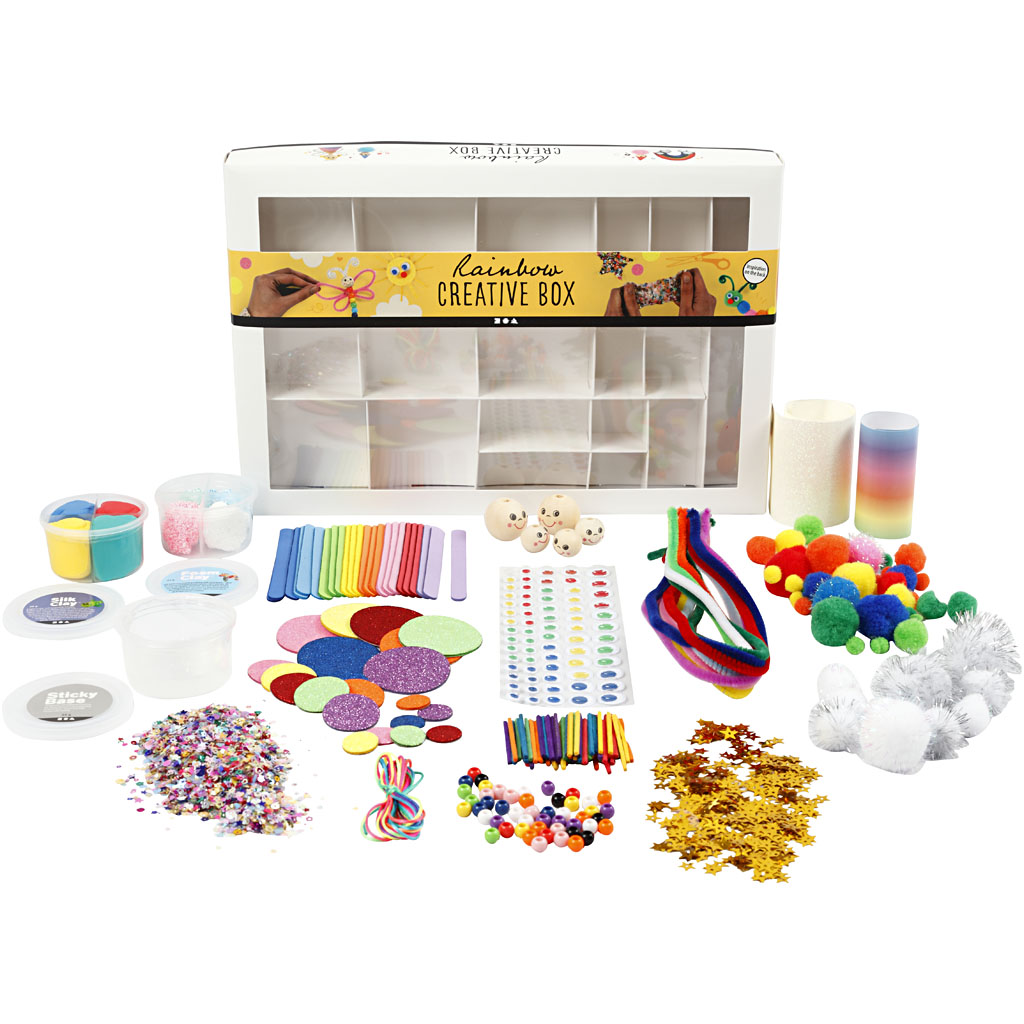 Esker Creativ Company Kreativt 1 Sett Regnbue