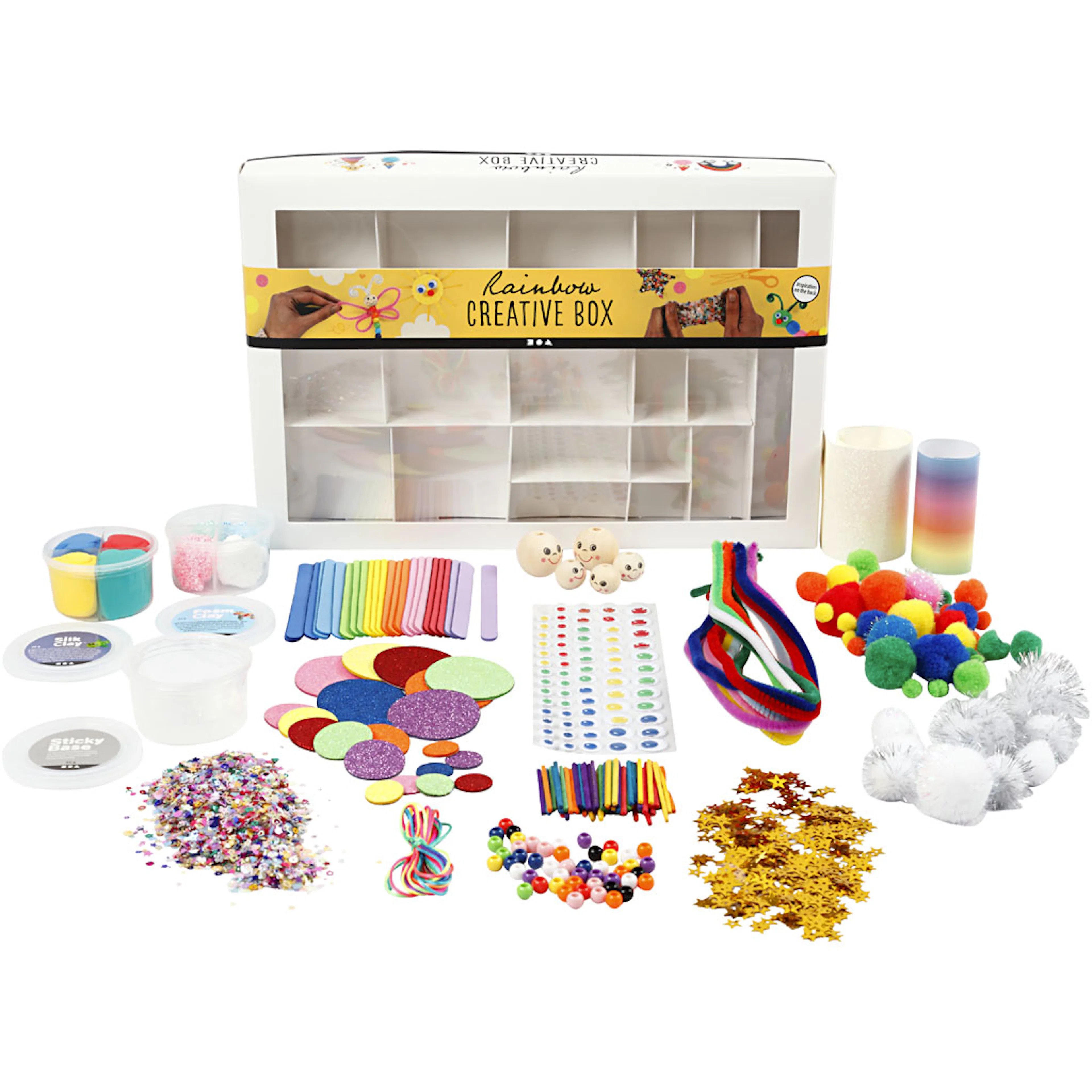 Esker Creativ Company Kreativt 1 Sett Regnbue
