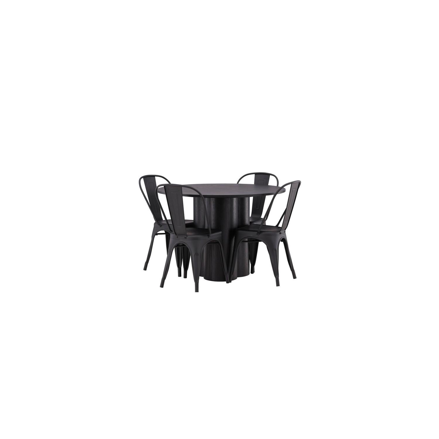 Spisegruppe Venture Home Olivia med 4 Tempe Stoler