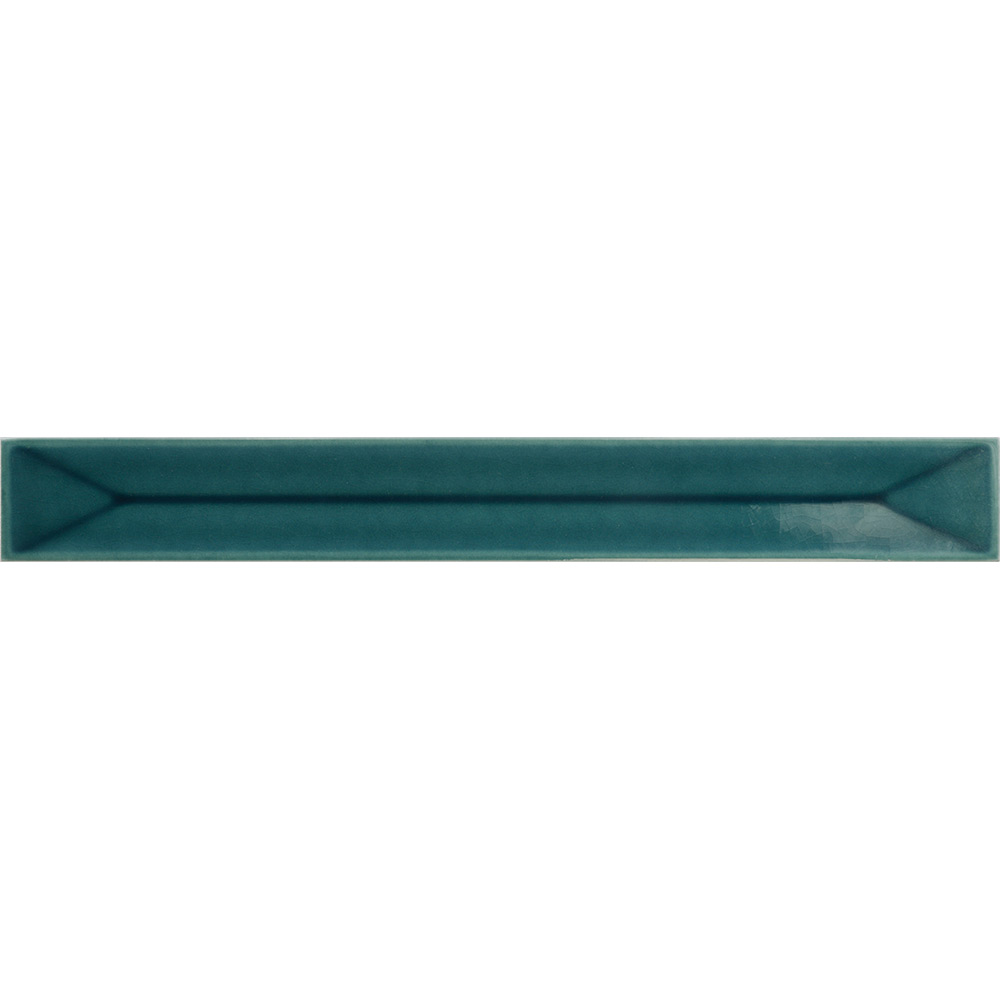 Fliser Lhådös Vitral Dekor Petrol 5x40 cm