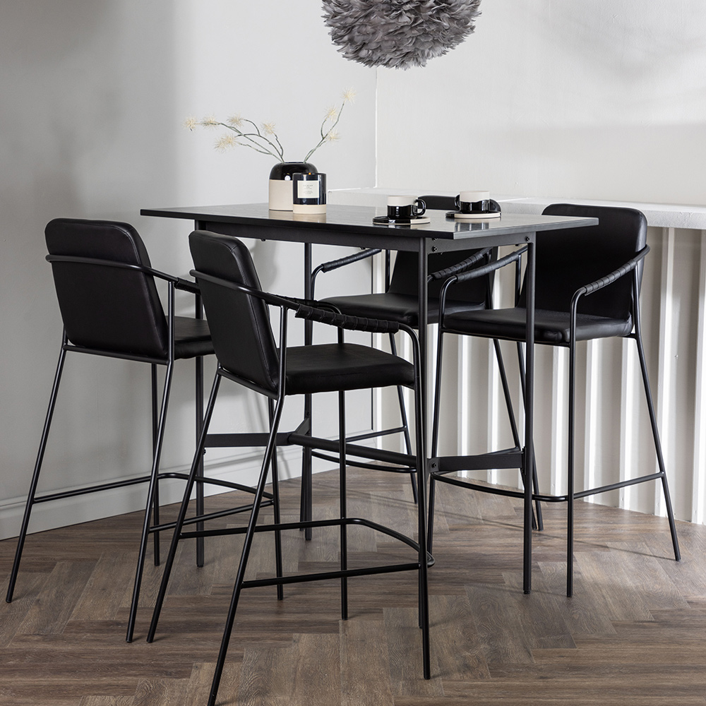 Spisegruppe Venture Home Rax med 4 stk Tvist Stoler