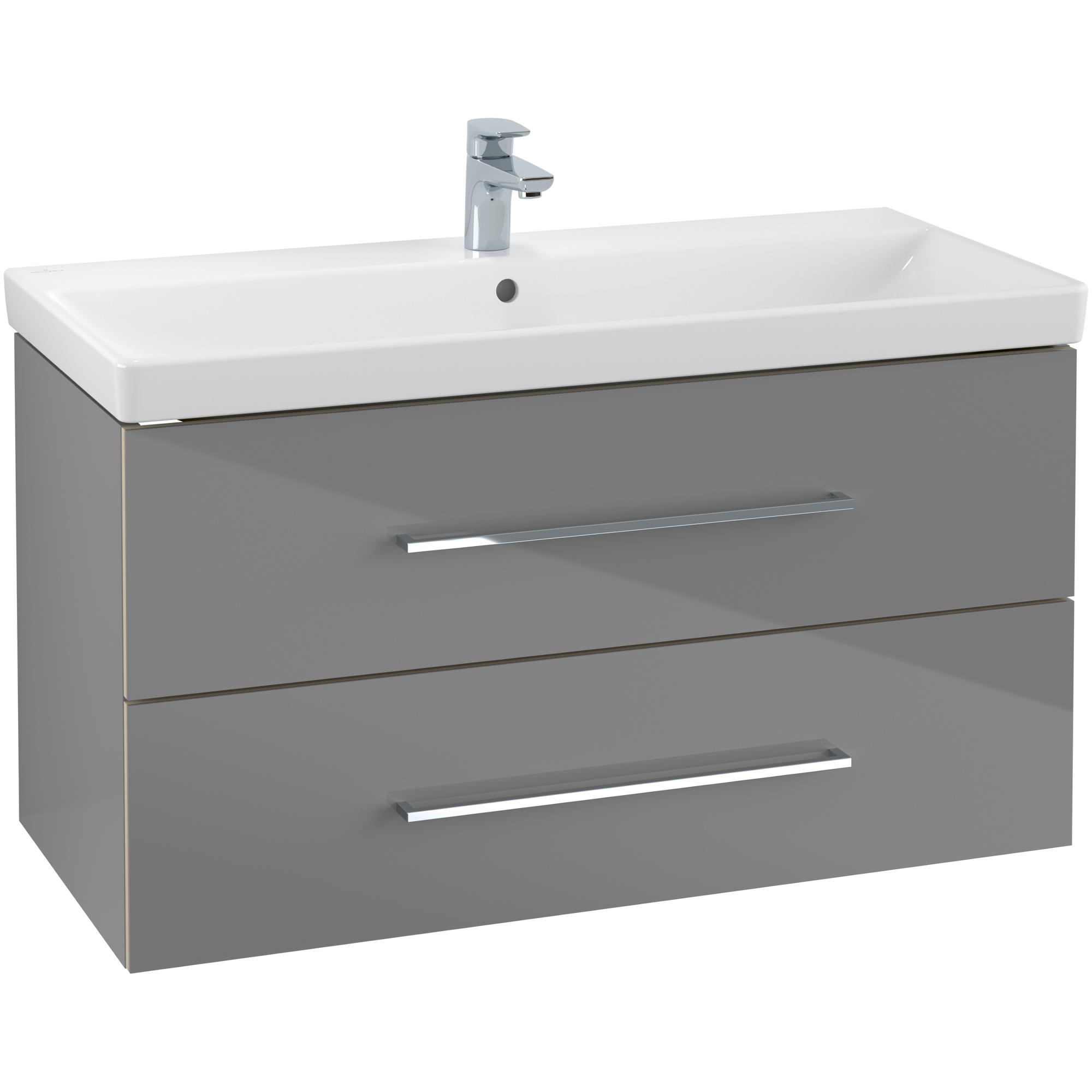Tvättställsskåp Villeroy & Boch Avento med 2 lådor för Skåpstvättställ