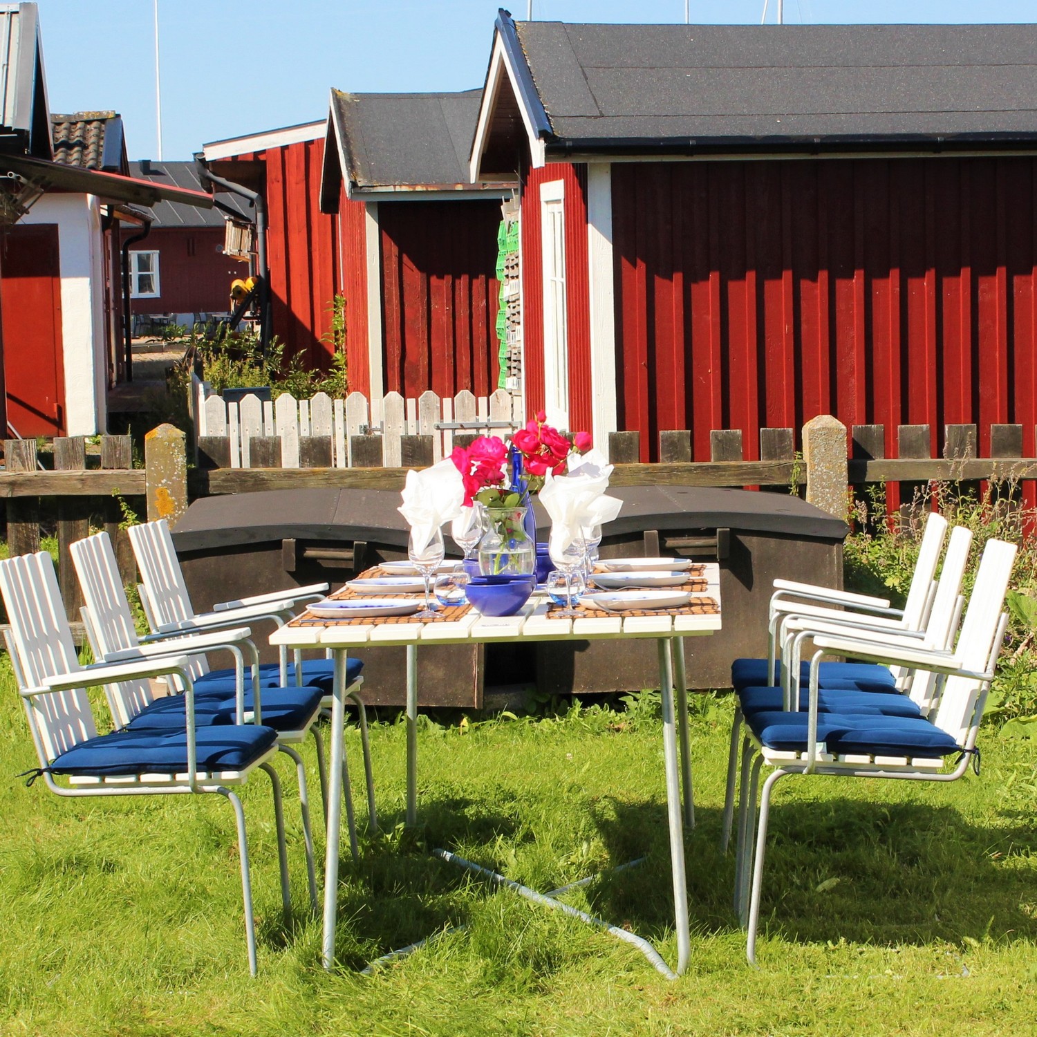 Spisegruppe Eden Wood Amanda med 6 Stoler
