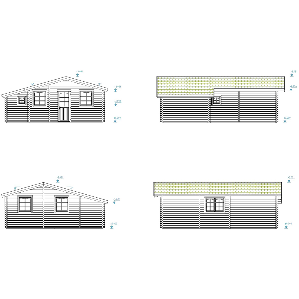 Hytte Palmako Emily 42 m2