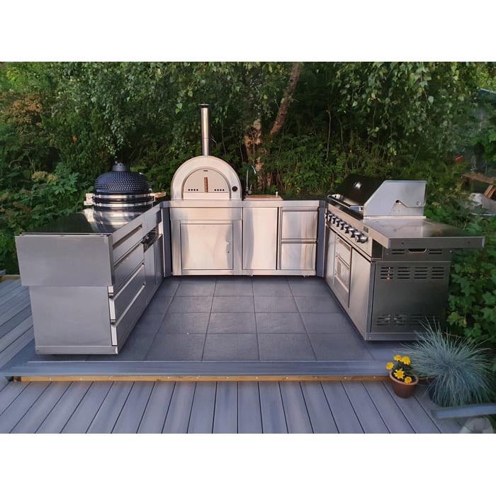 Kamado Modul Myoutdoorkitchen Stainless Collection