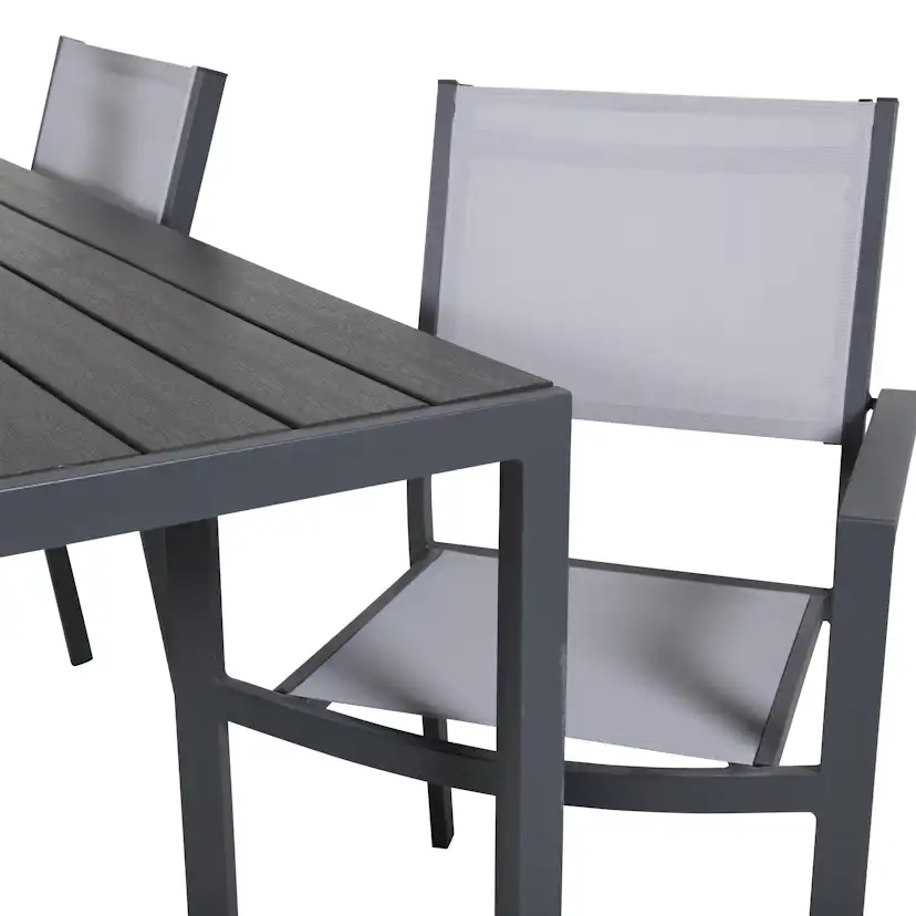 Spisegruppe Venture Home Bront 150 med 4 Copacabana Lenestoler