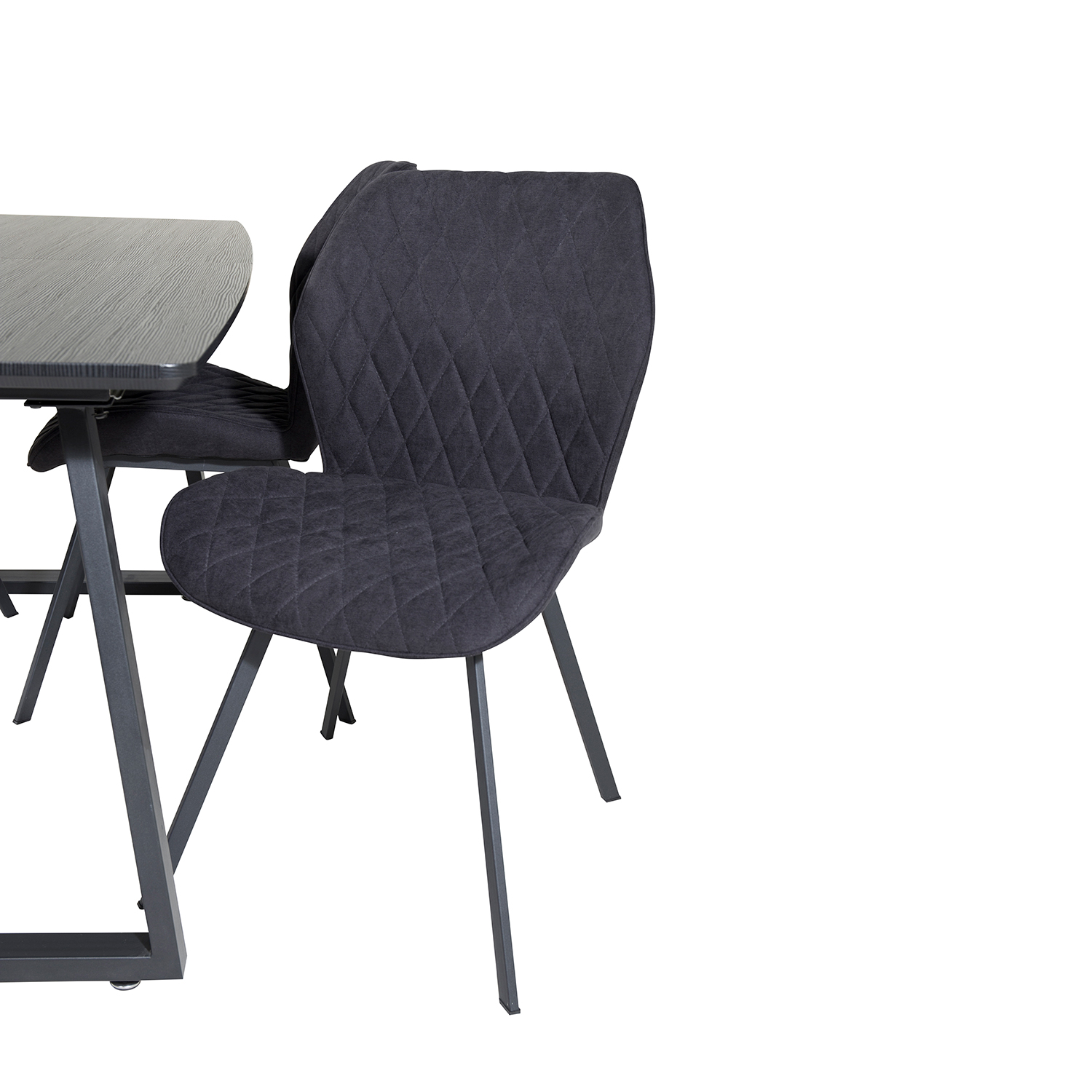 Spisegruppe Venture Home Ina med 4 Geneva Stoler