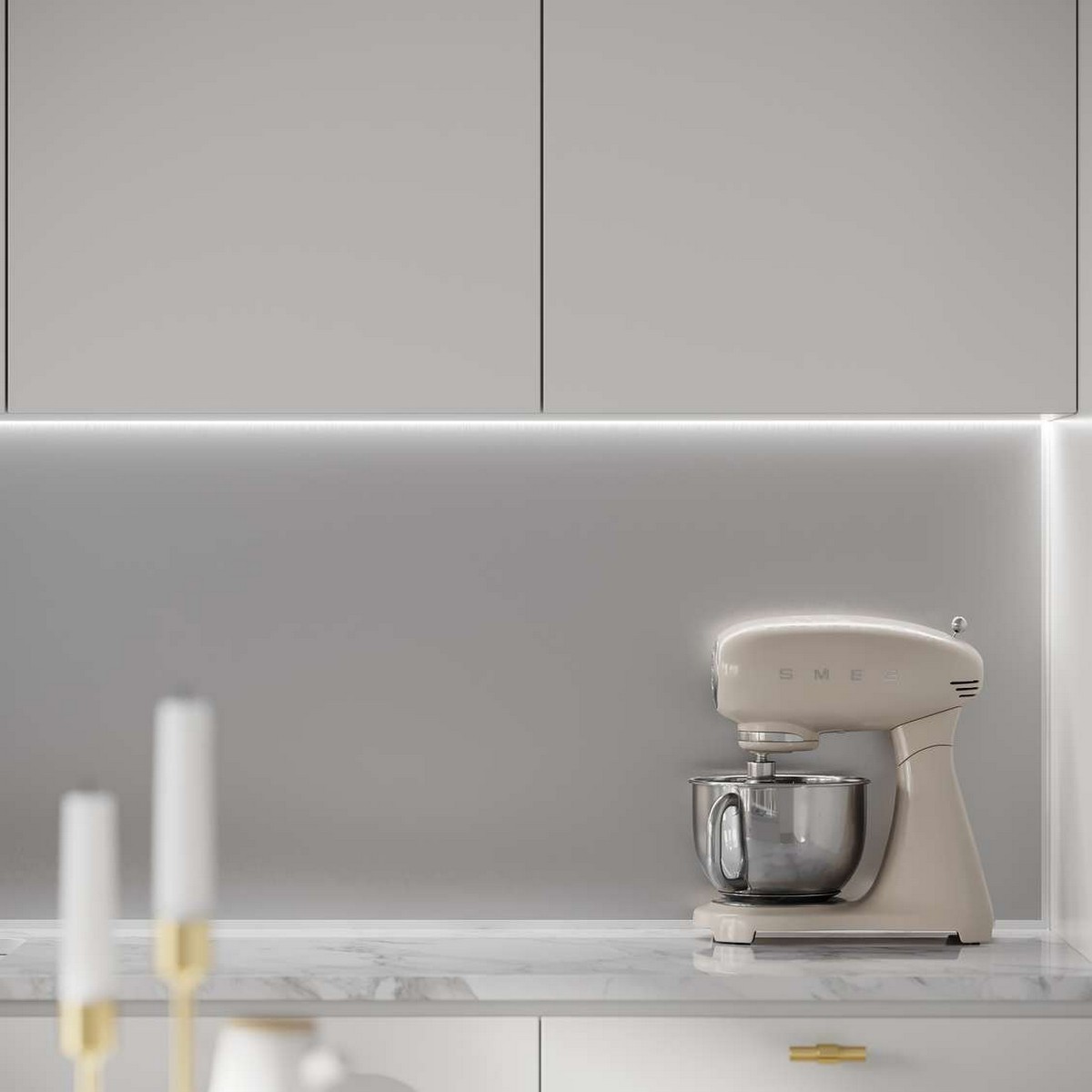 KJØKKENPL 5003-K00 STEEL Lengde: 580 mm