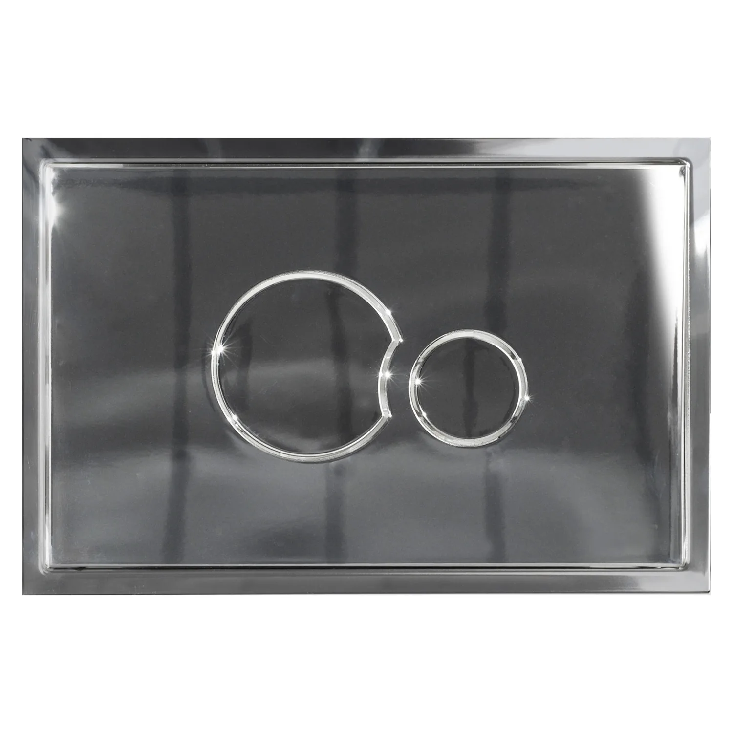 Spolknapp Arredo Inbyggnads SK706 Krom/Krom Krom