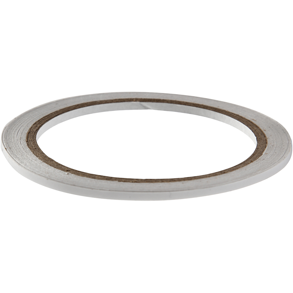 Dubbelhäftande tejp, B: 3 mm, 10 m/ 1 rl. Bredde: 3 mm