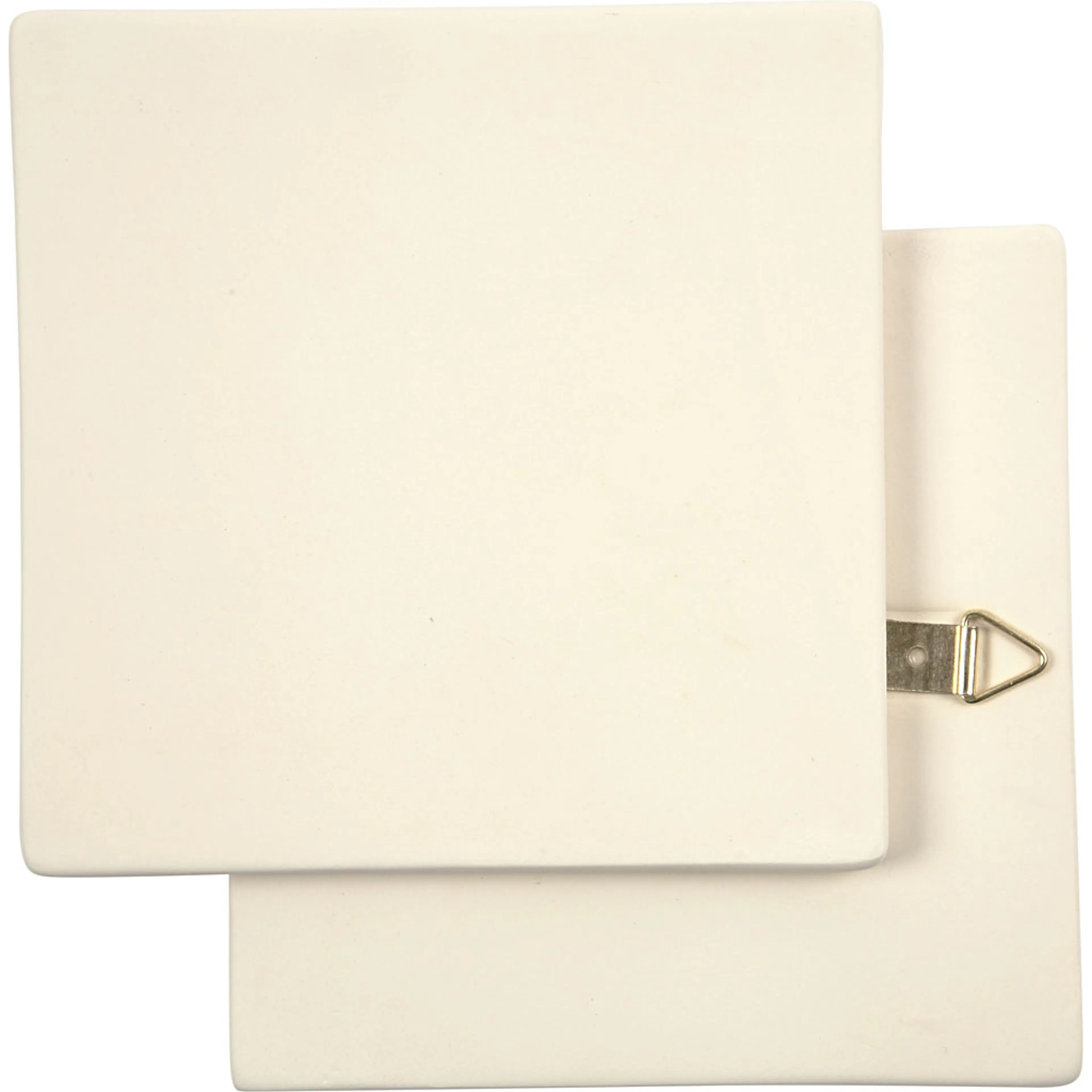 Kunstflis Creativ Company Str 13x13 cm Hvit 1 stk