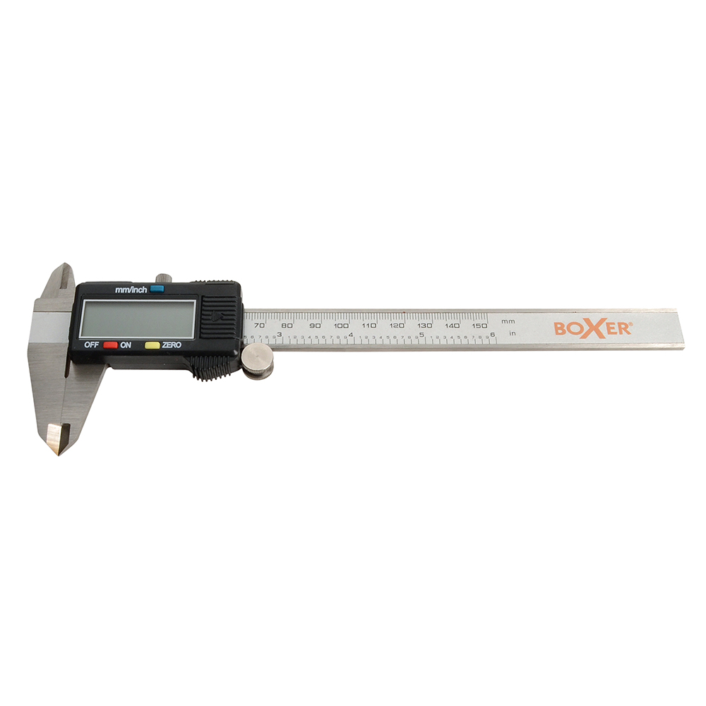 Skyvelære Boxer 150 mm Rustfritt Stål