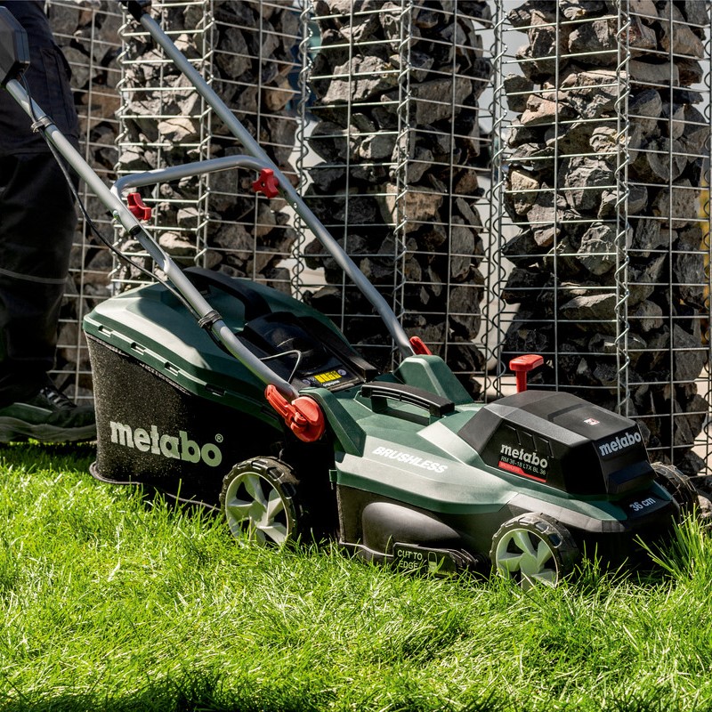 Gressklipper Metabo RM 36-18 LTX BL 36 Uten Batteri