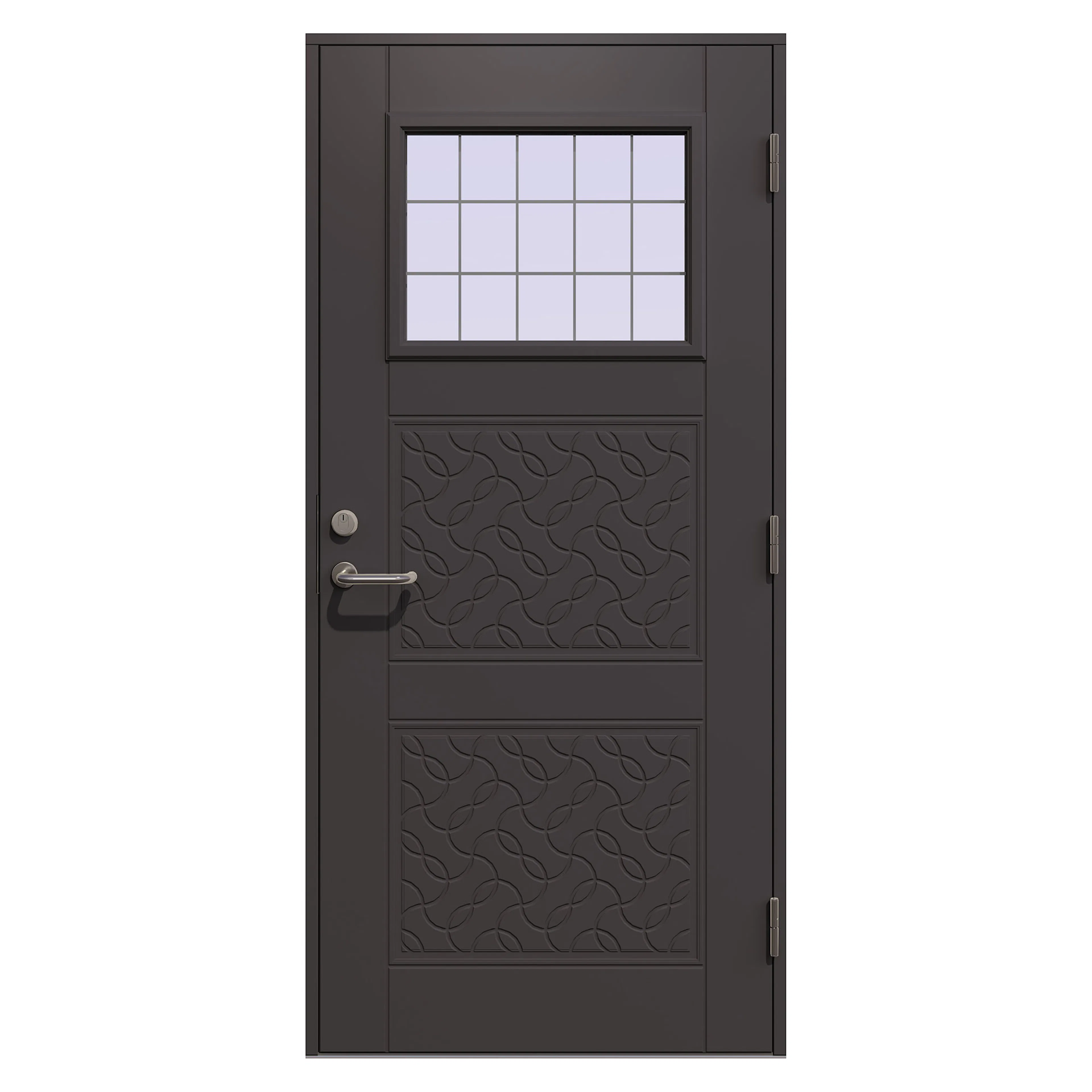 DØR YD KASSAND GL  9X20V RAL7016   6 90x200 - Venstre, Basic, RAL 7016, Grå