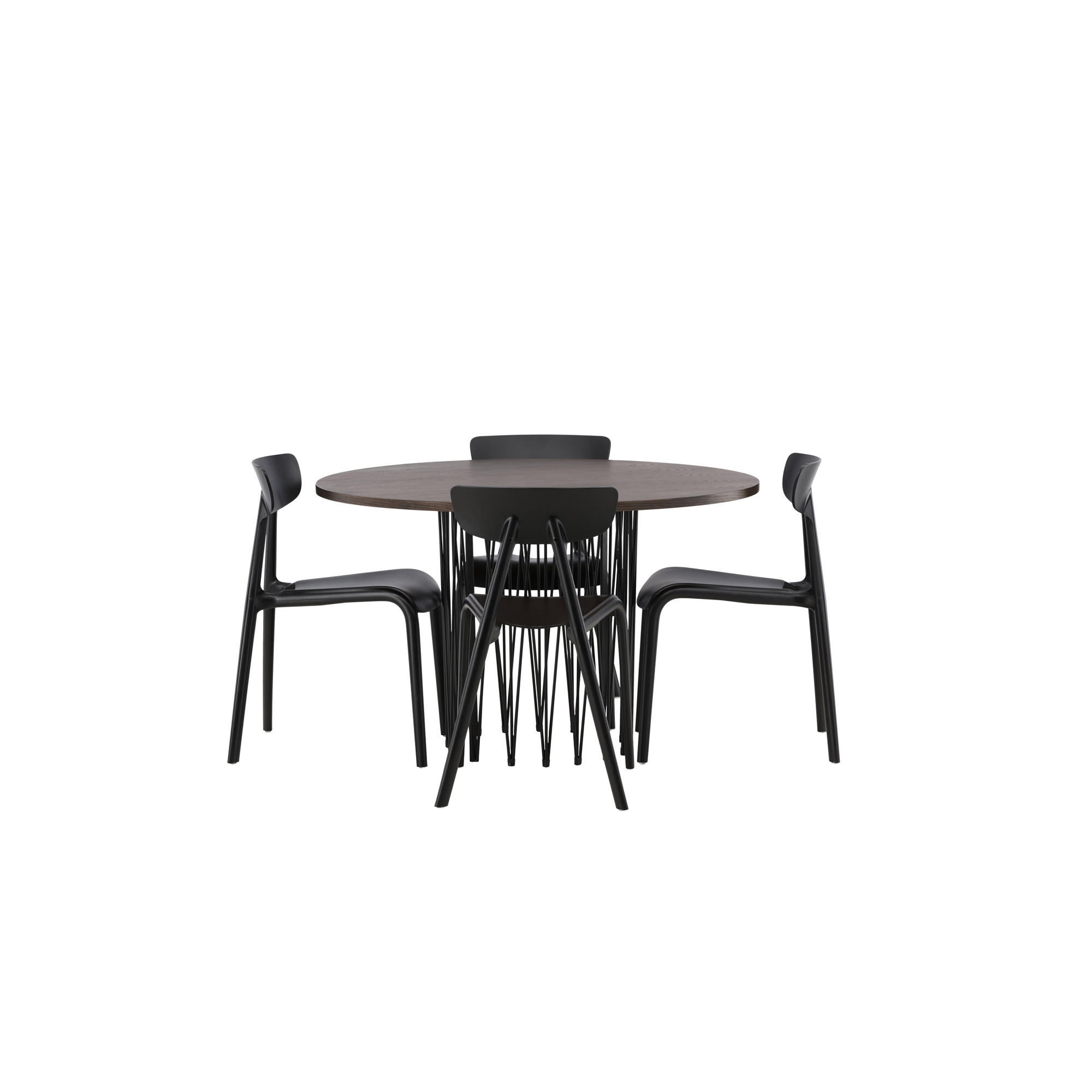 Spisegruppe furniture/fashion Stone med 4 Ursholmen Stoler
