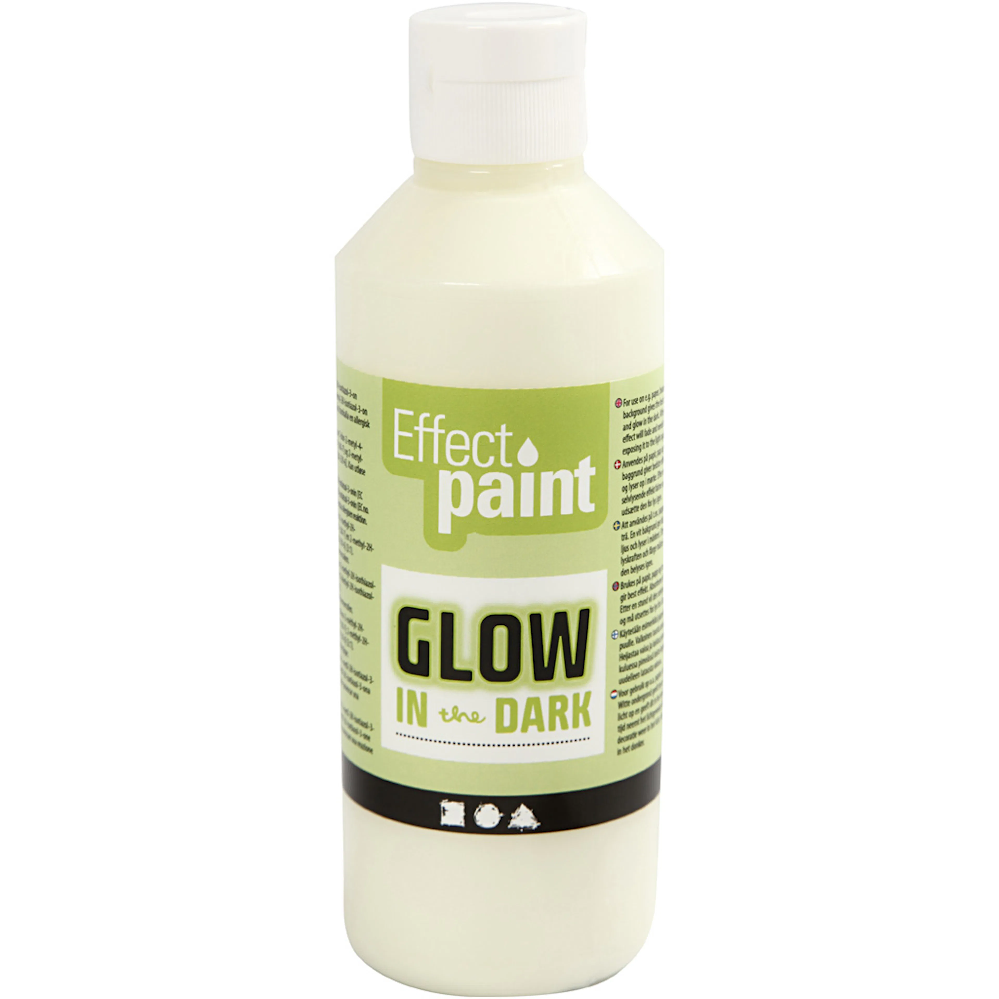 Selvlysende Farge Creativ Company Glow In The Dark Fluorescerende 250 ml