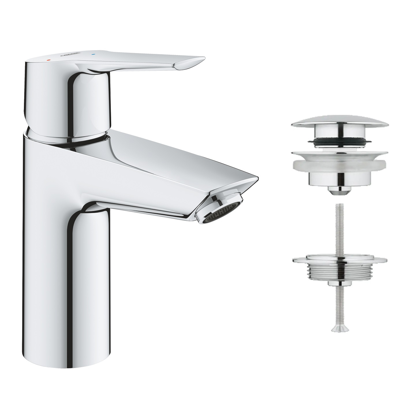 Tv&auml;ttst&auml;llsblandare Grohe Start 23551 med Bottenventil