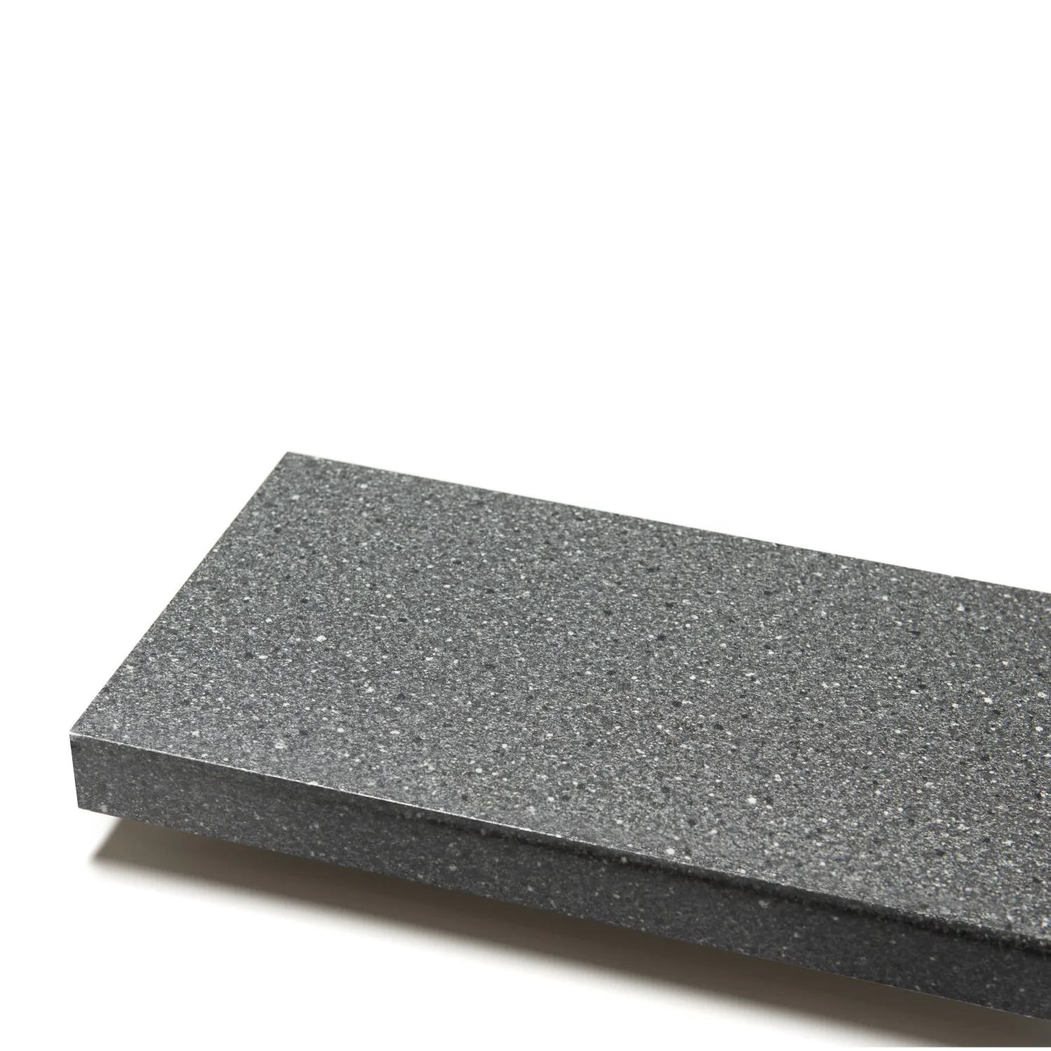 Benkeplate Fibo Laminat 125 Granite Black