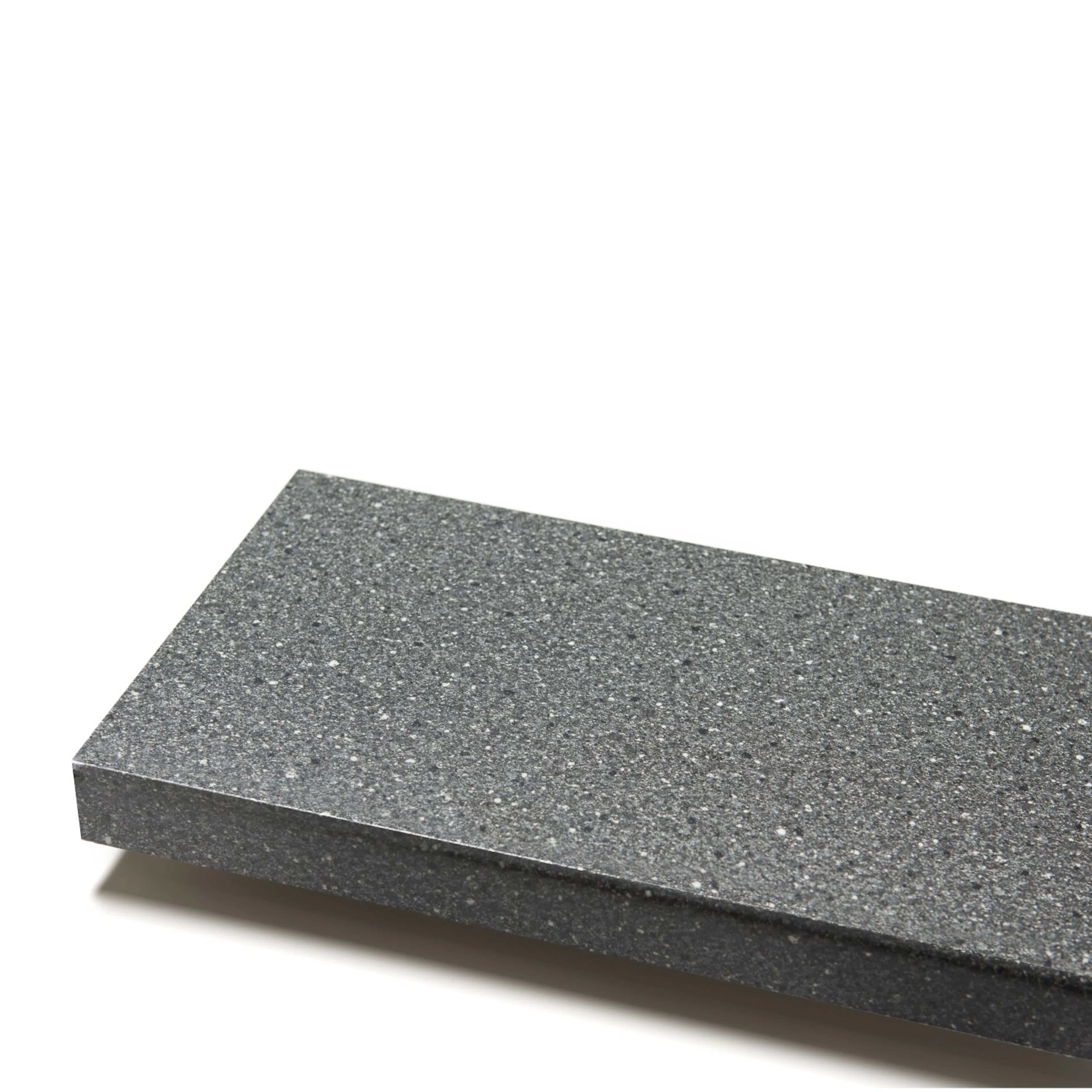 Benkeplate Fibo Laminat 125 Granite Black