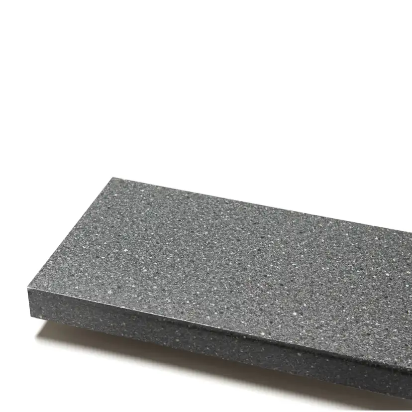 Benkeplate Fibo Laminat 125 Granite Black