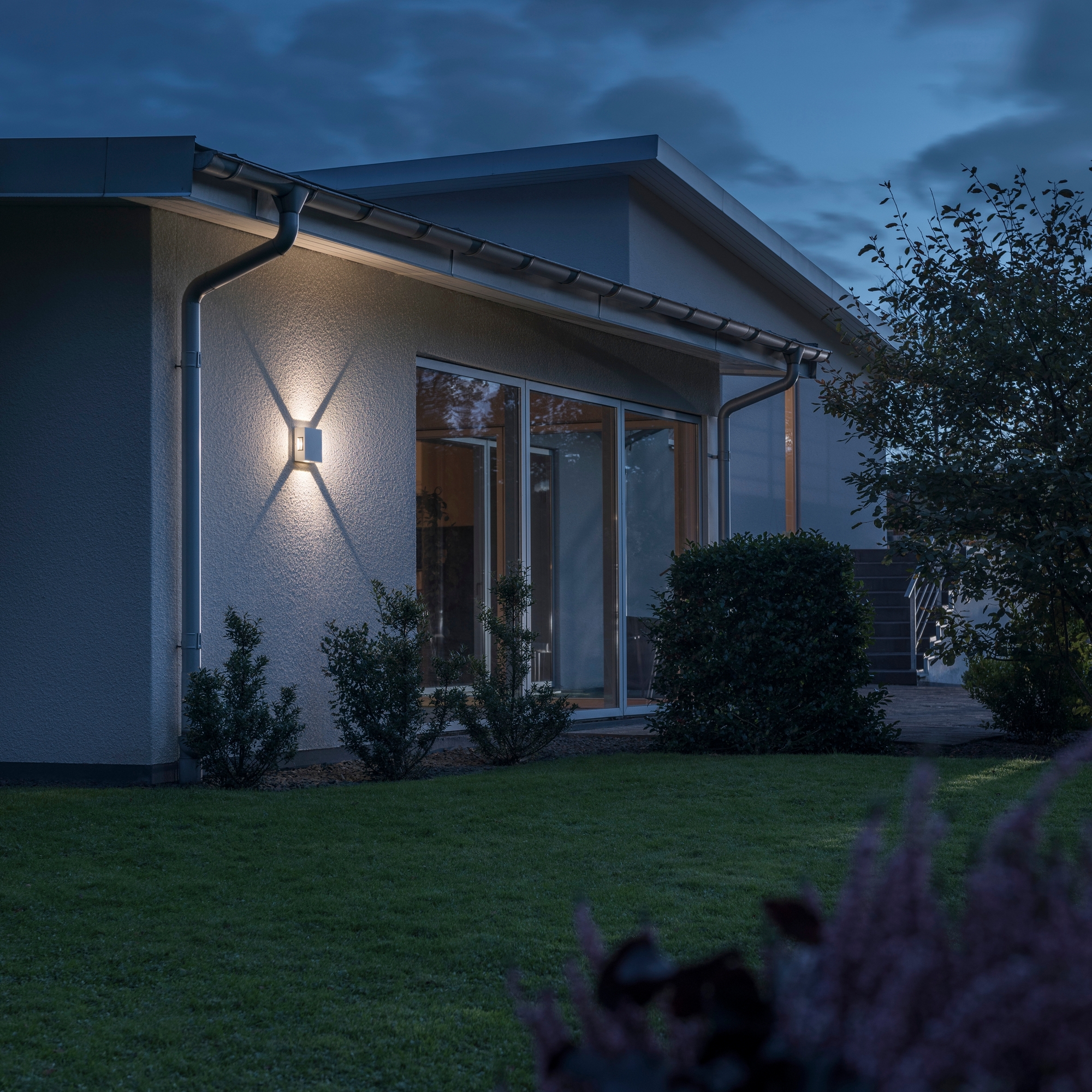 Vegglampe Gnosjö Konstsmide Cremona 4x3W High Power LED