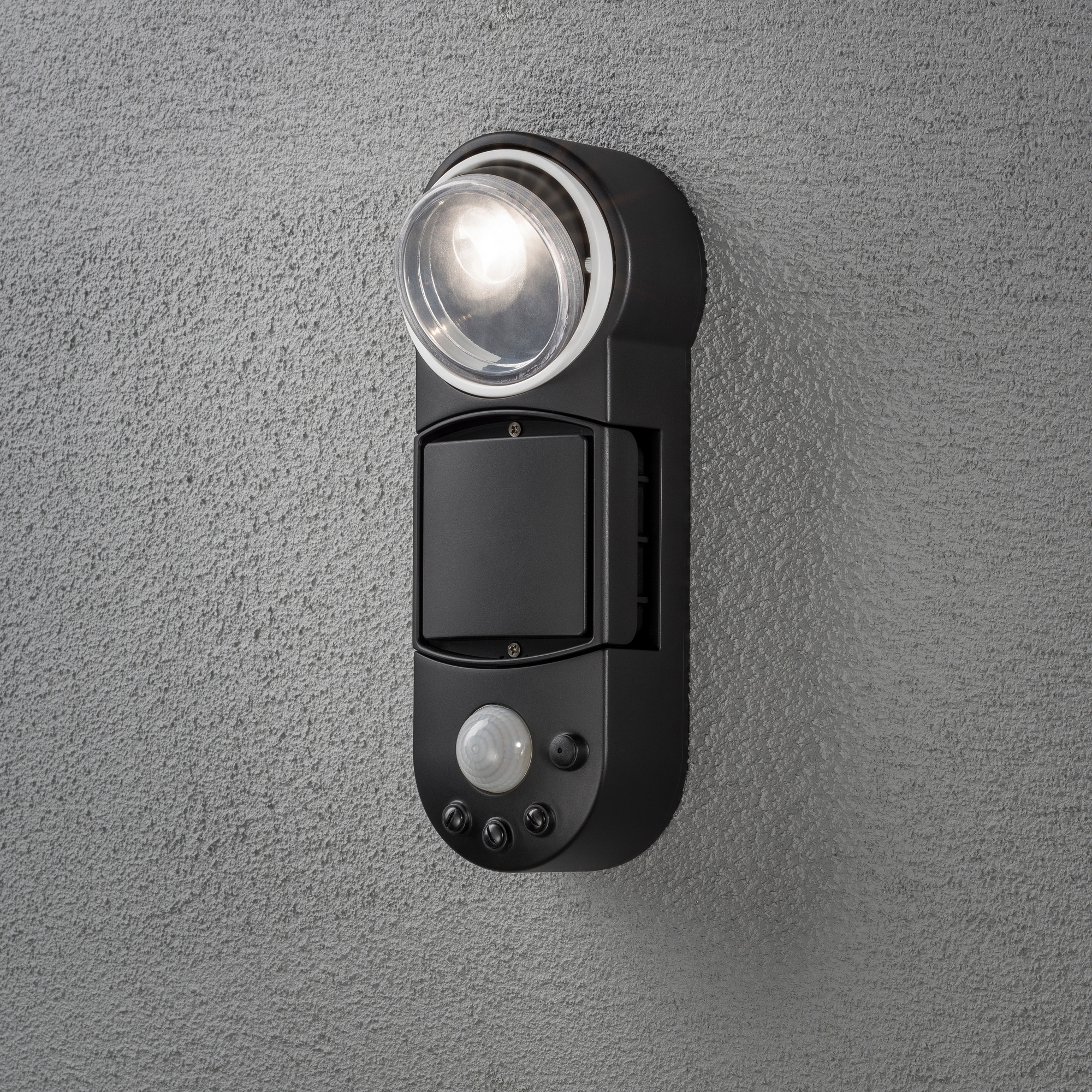 Vegglampe Gnosjö Konstsmide Prato LED 1W Bevegelsessensor Batteri